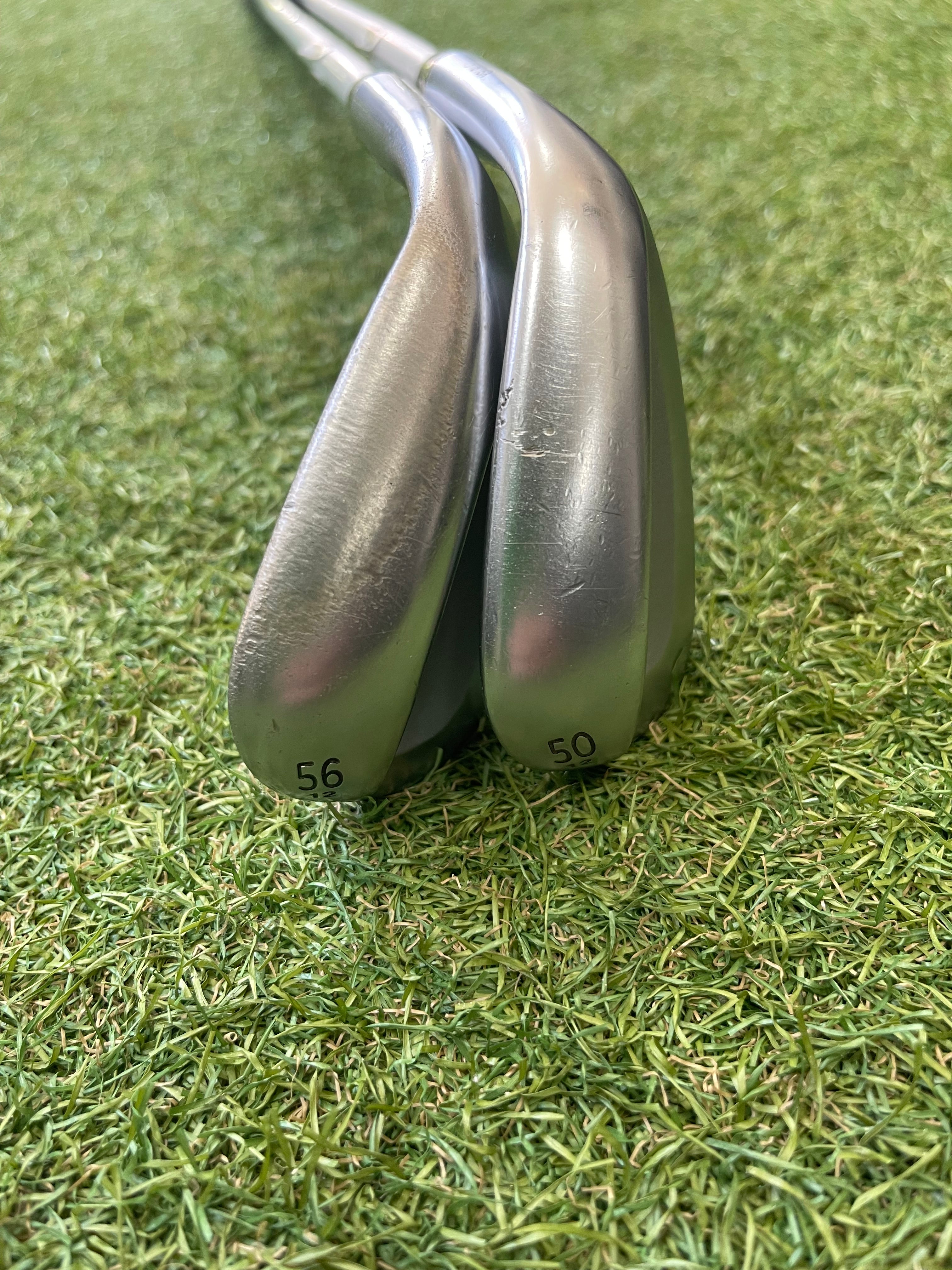 Ping Glide 2.0 50 & 54° wedges + 1” (black dot)