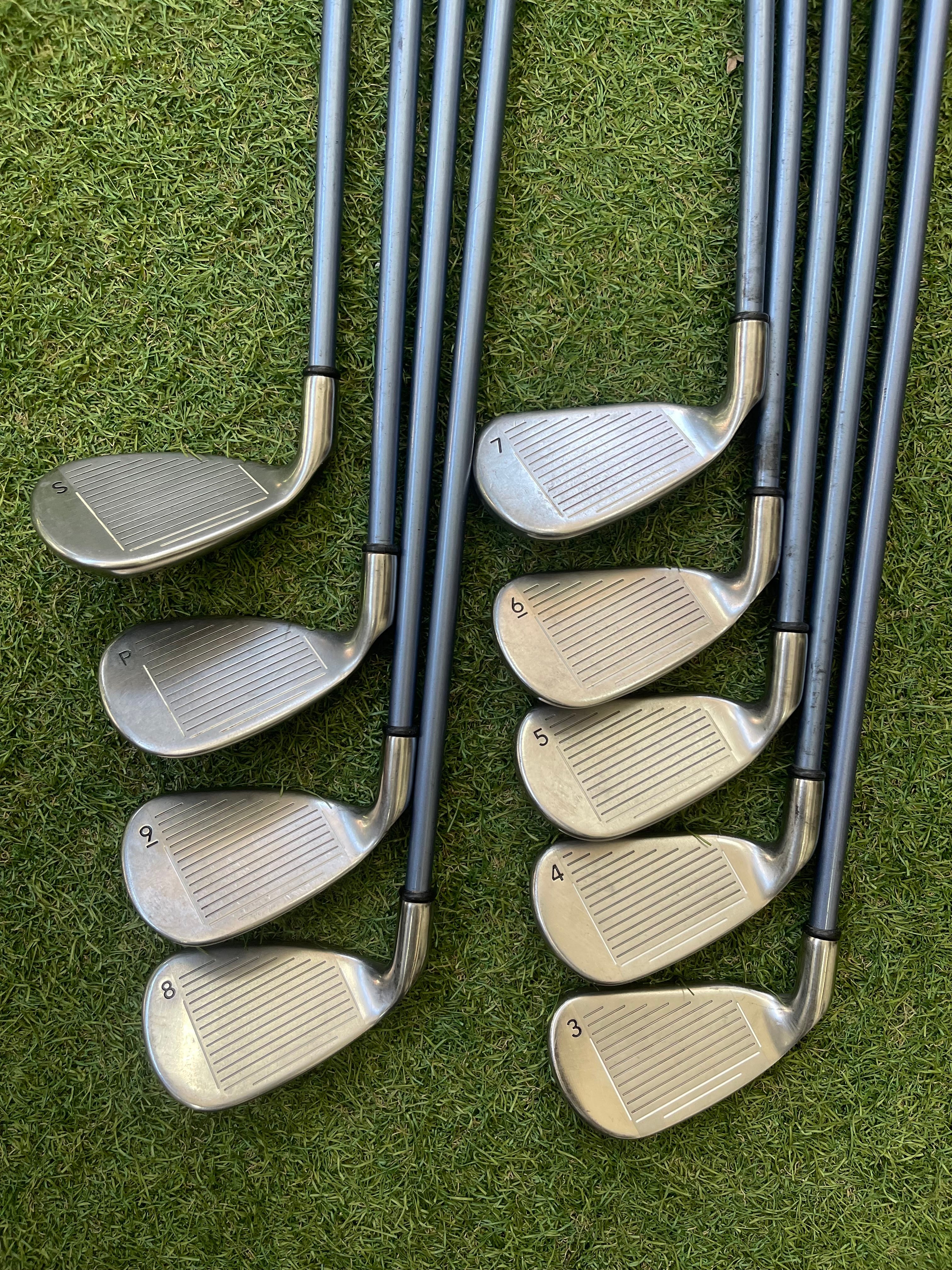 Callaway X-16 Steelhead Ijzerset 3 T/m 9, Pw, Sw