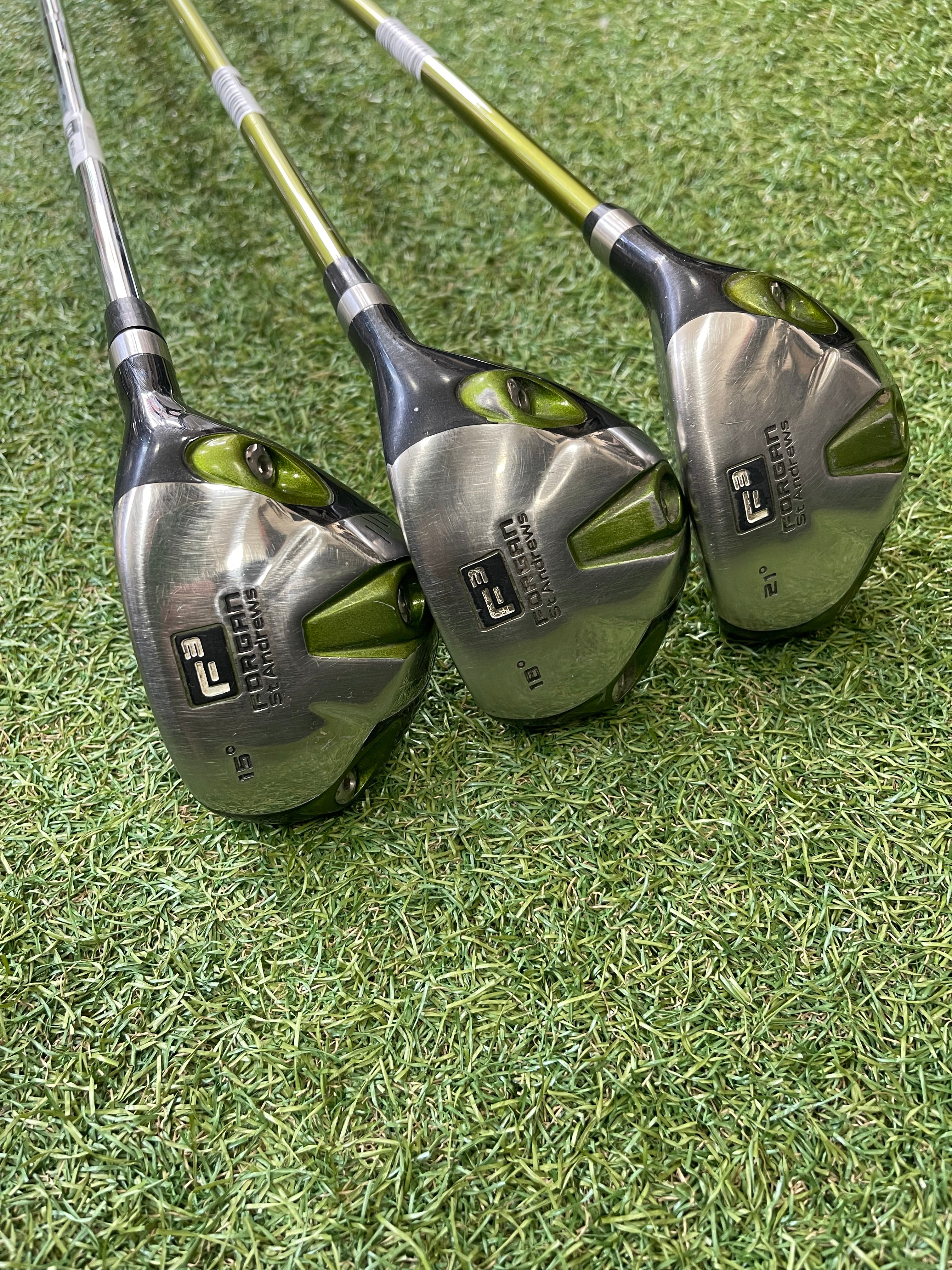 Forgan St.Andrews F3 hybride: 15°, 18° en 21°