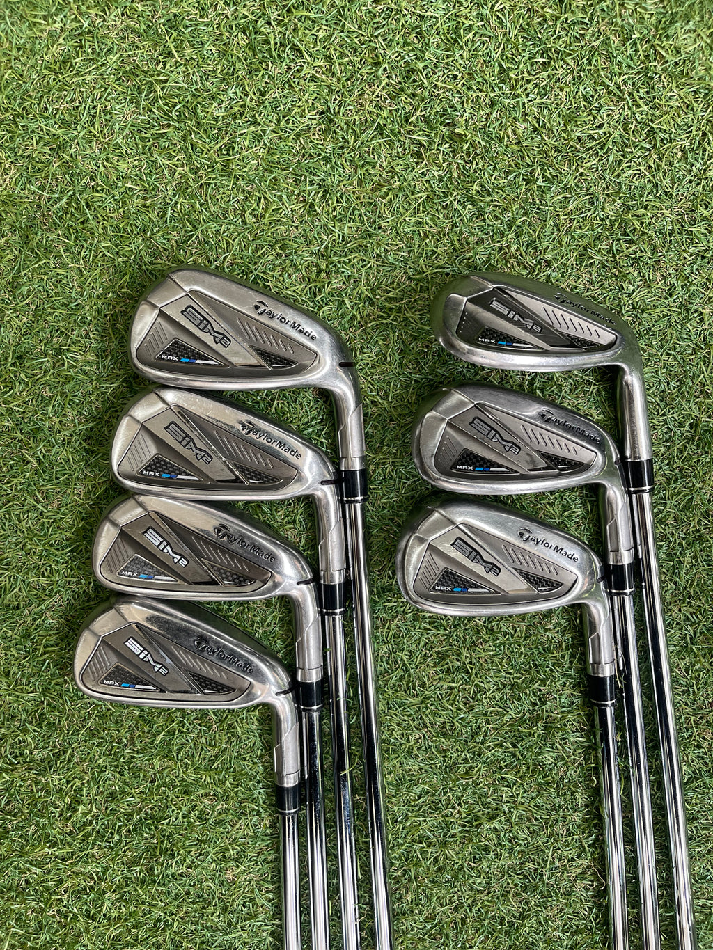 TaylorMade SIM2 Max ijzerset 5 t/m pw + sw