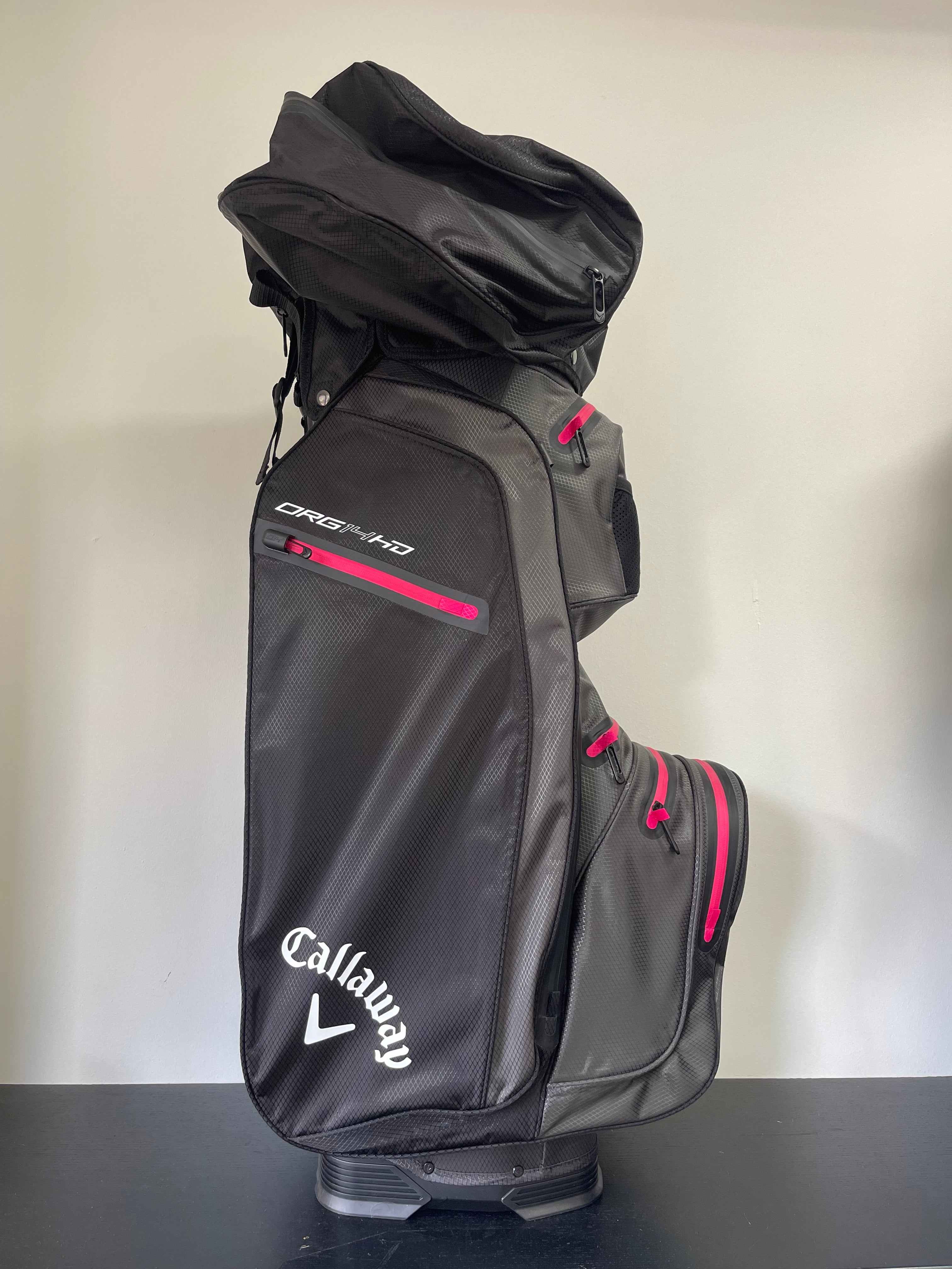 Callaway ORG14 HyperDry Cartbag Zwart/Charcoal
