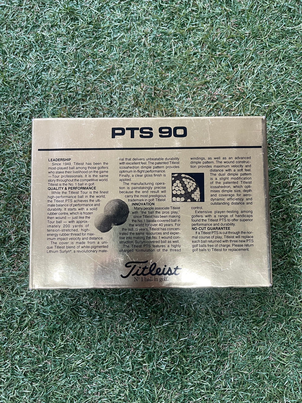 Titleist PTS 90 golfballen 12st