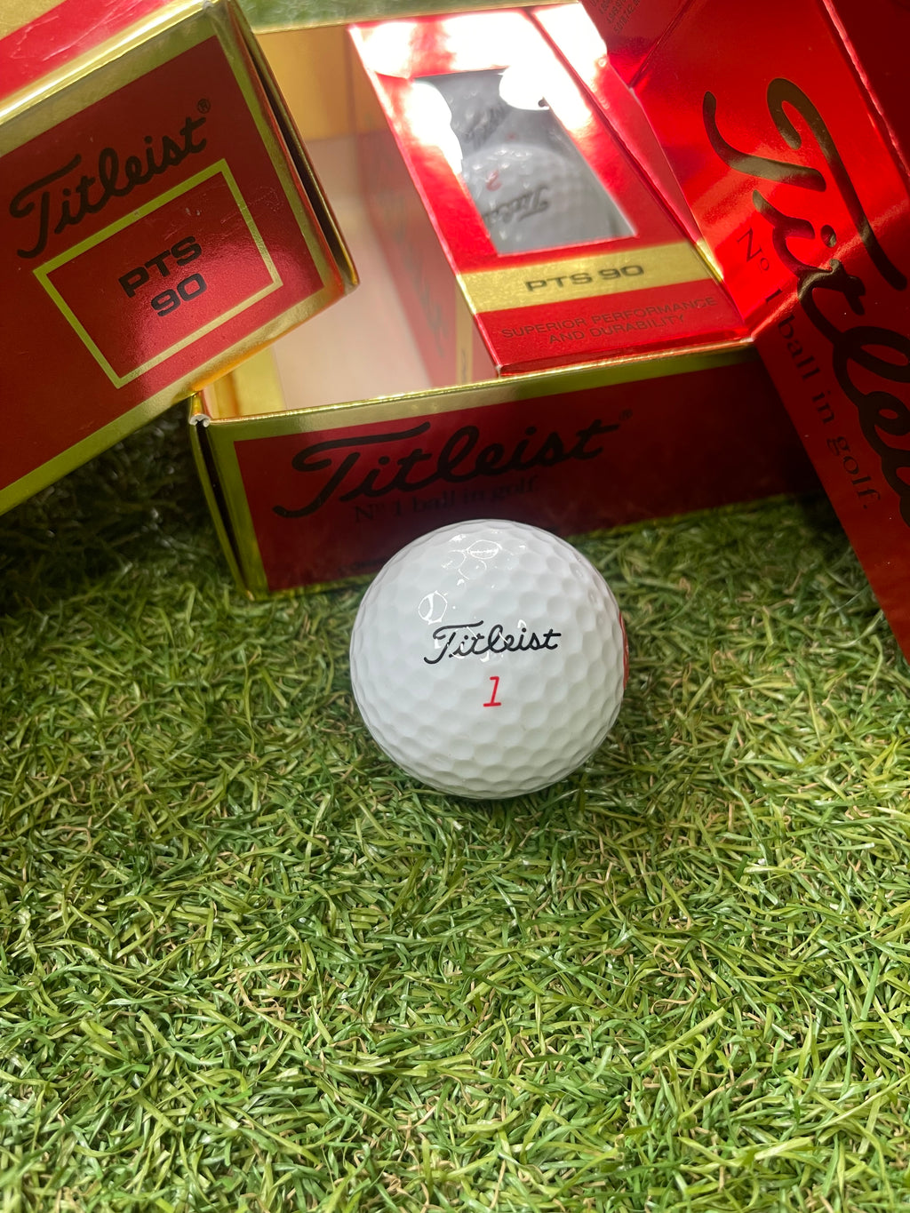 Titleist PTS 90 golfballen 12st