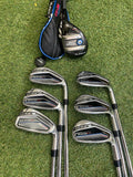 King Cobra F7 one length ijzerset + hybride F8