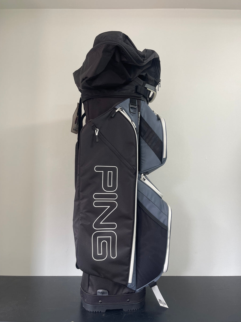 Ping Traverse Cartbag Grijs/Zwart