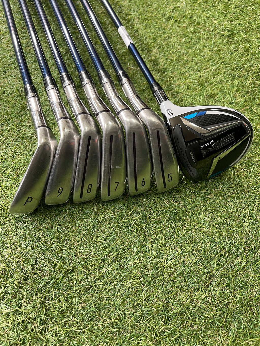 TaylorMade Sim Max Ijzerset + 5 Wood