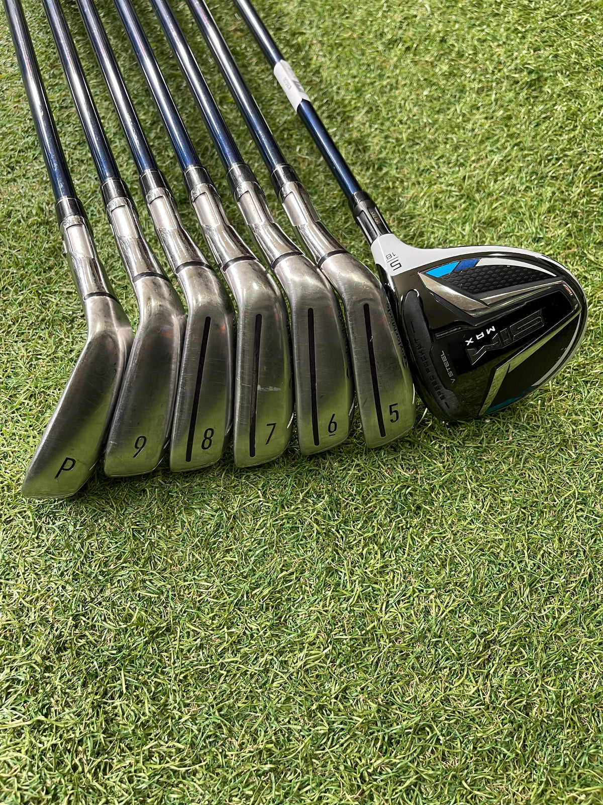 TaylorMade Sim Max Ijzerset + 5 Wood
