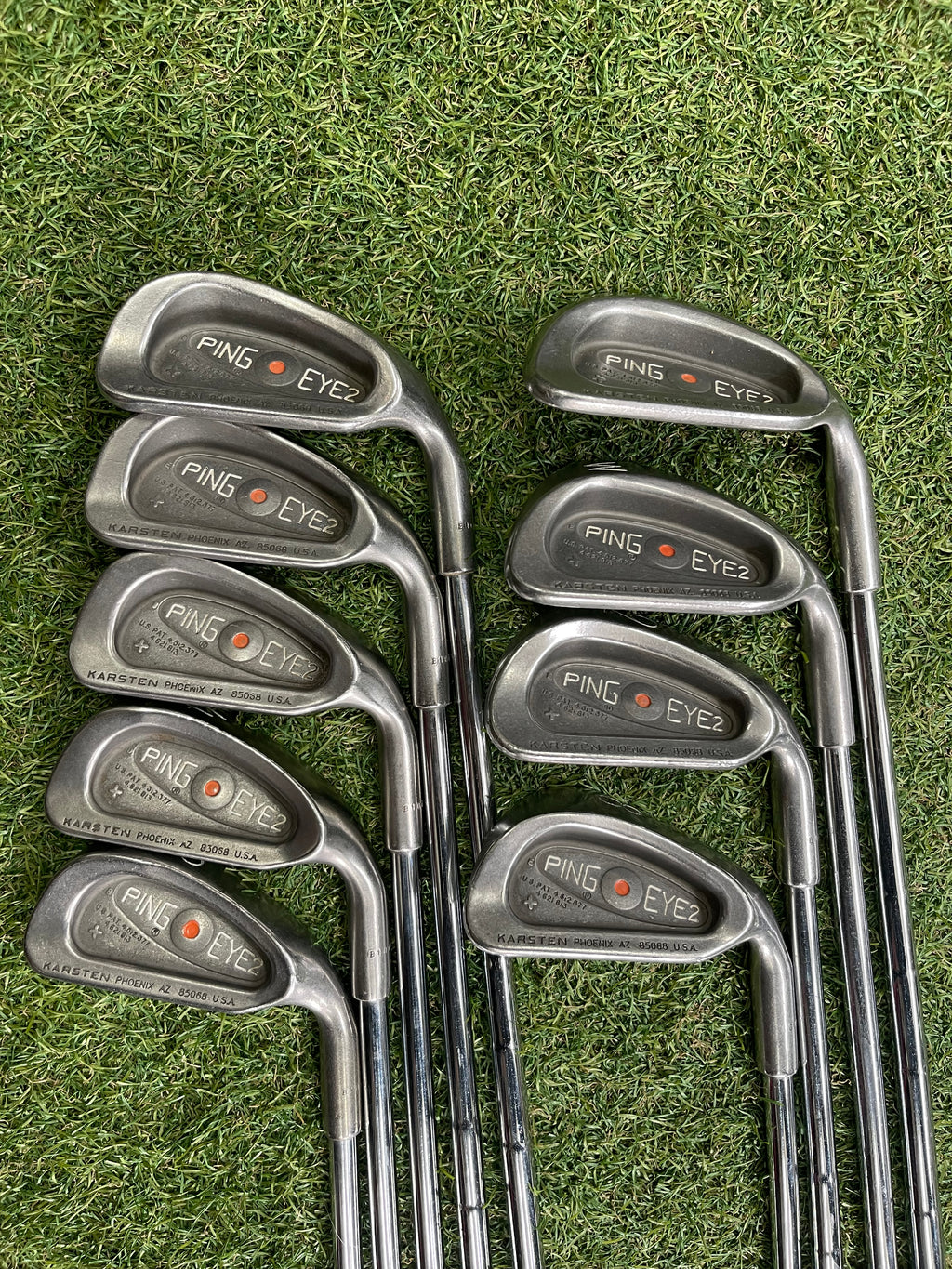 PING EYE2 + Ijzerset 3-9,PW,SW (Oranje Stip)