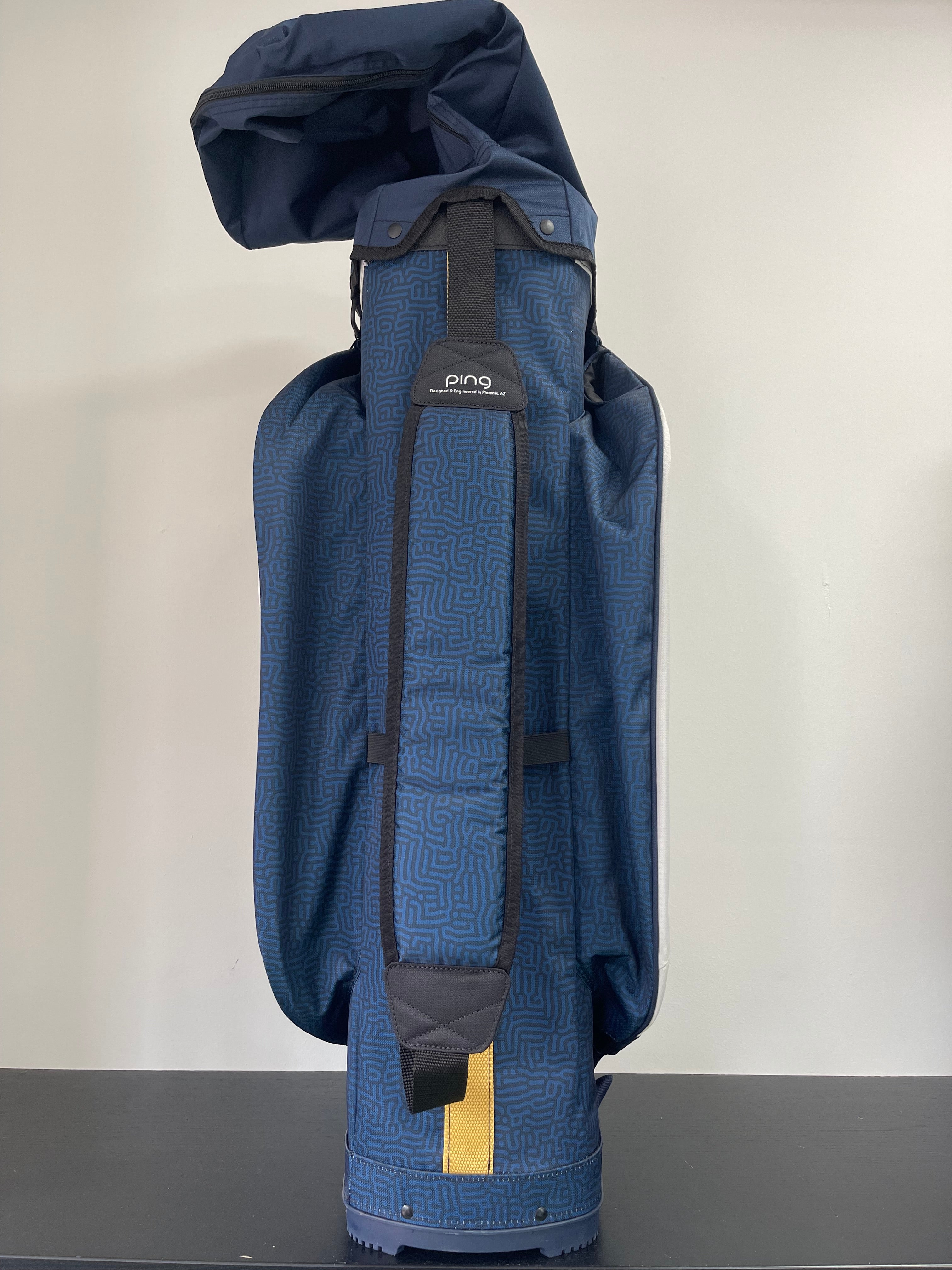 Ping Traverse GLe3 Cartbag Coral Blauw