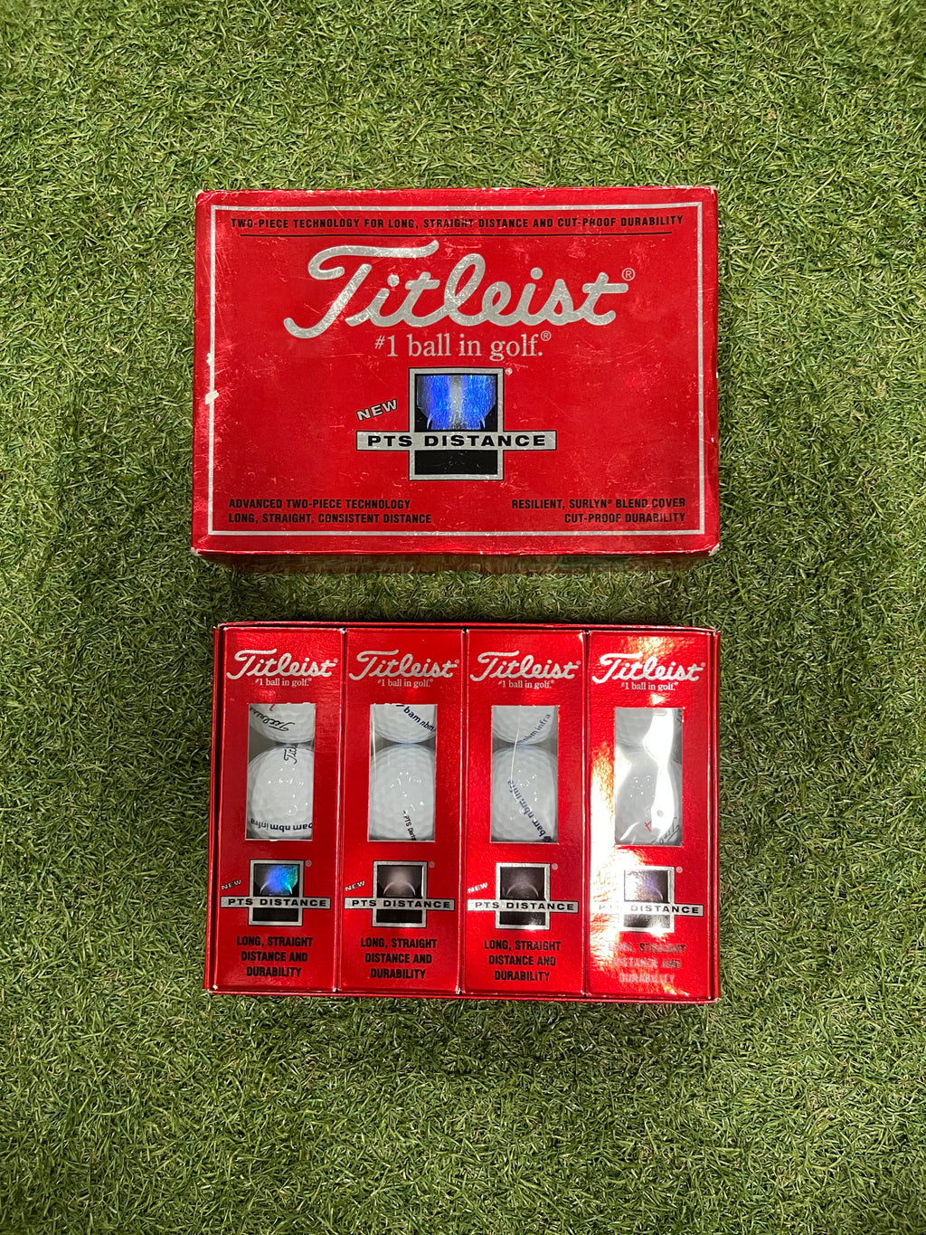 Titleist PTS Distance Golfballen 12st