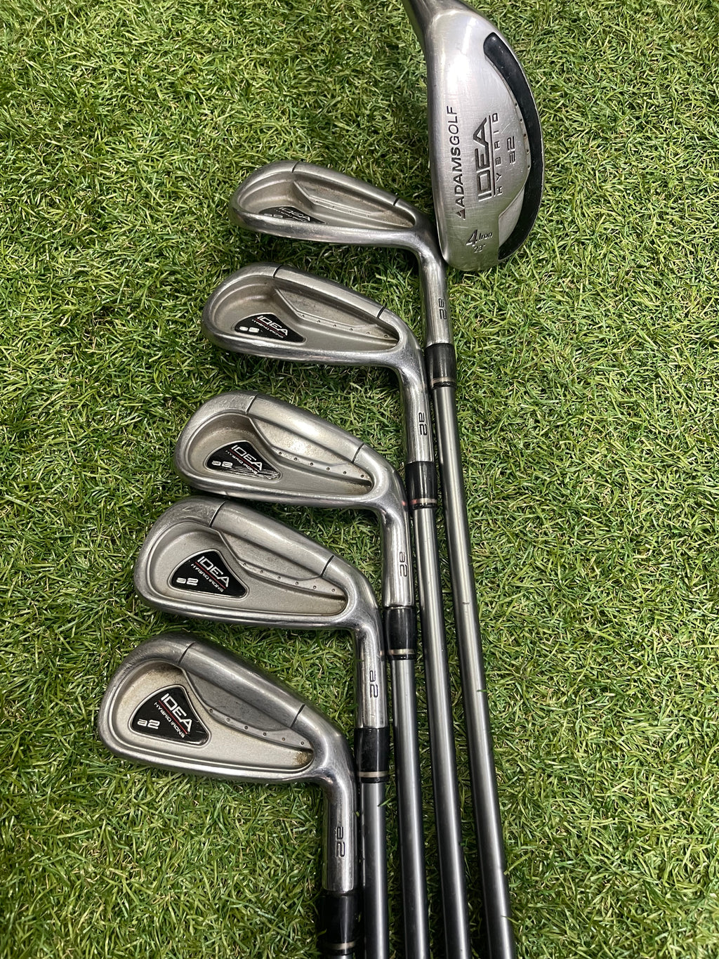 Adams golf ijzerset + hybride