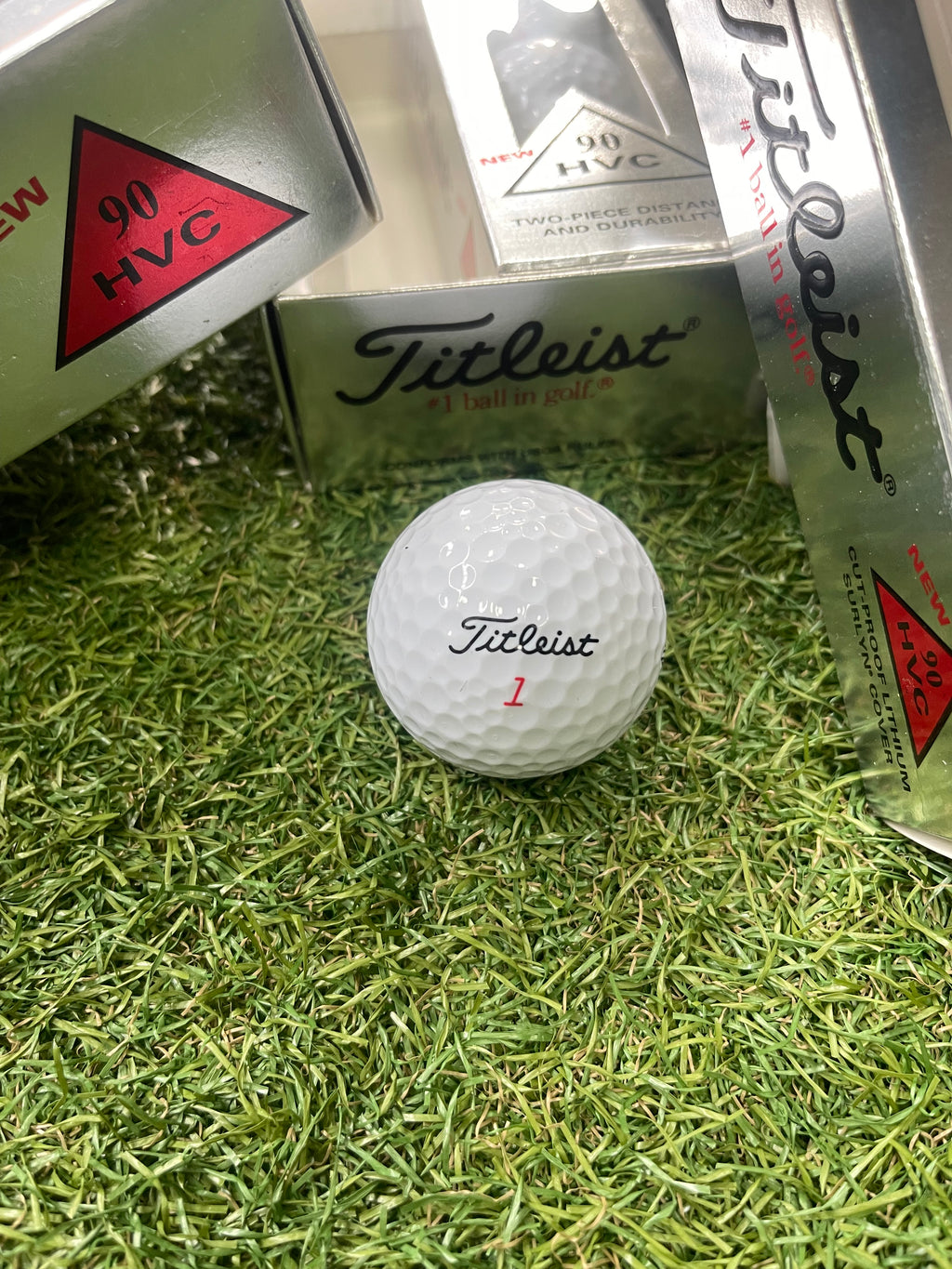Titleist HVC 90 golfballen 12st