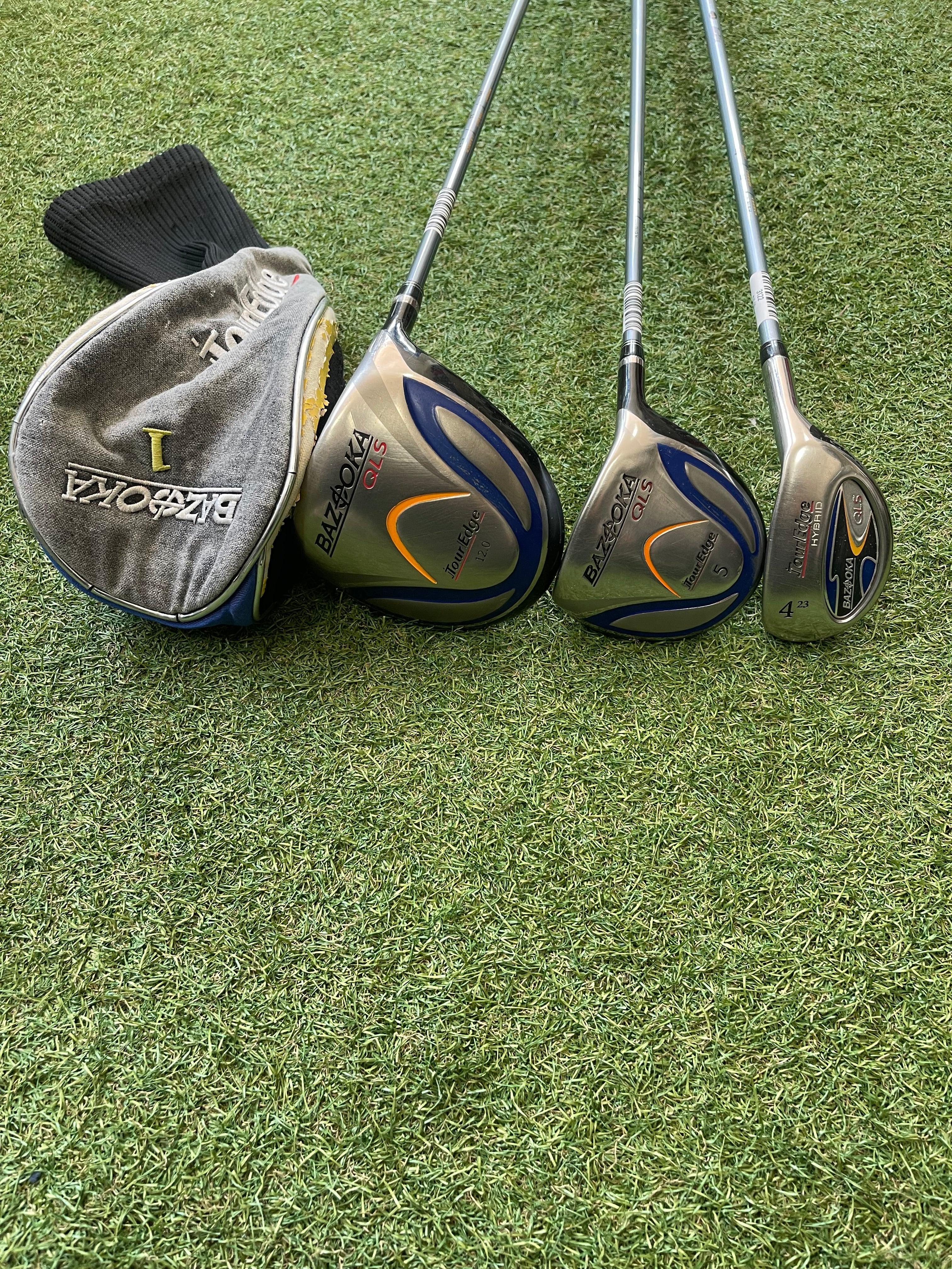 Tour Edge Bazooka driver, wood & hybrid