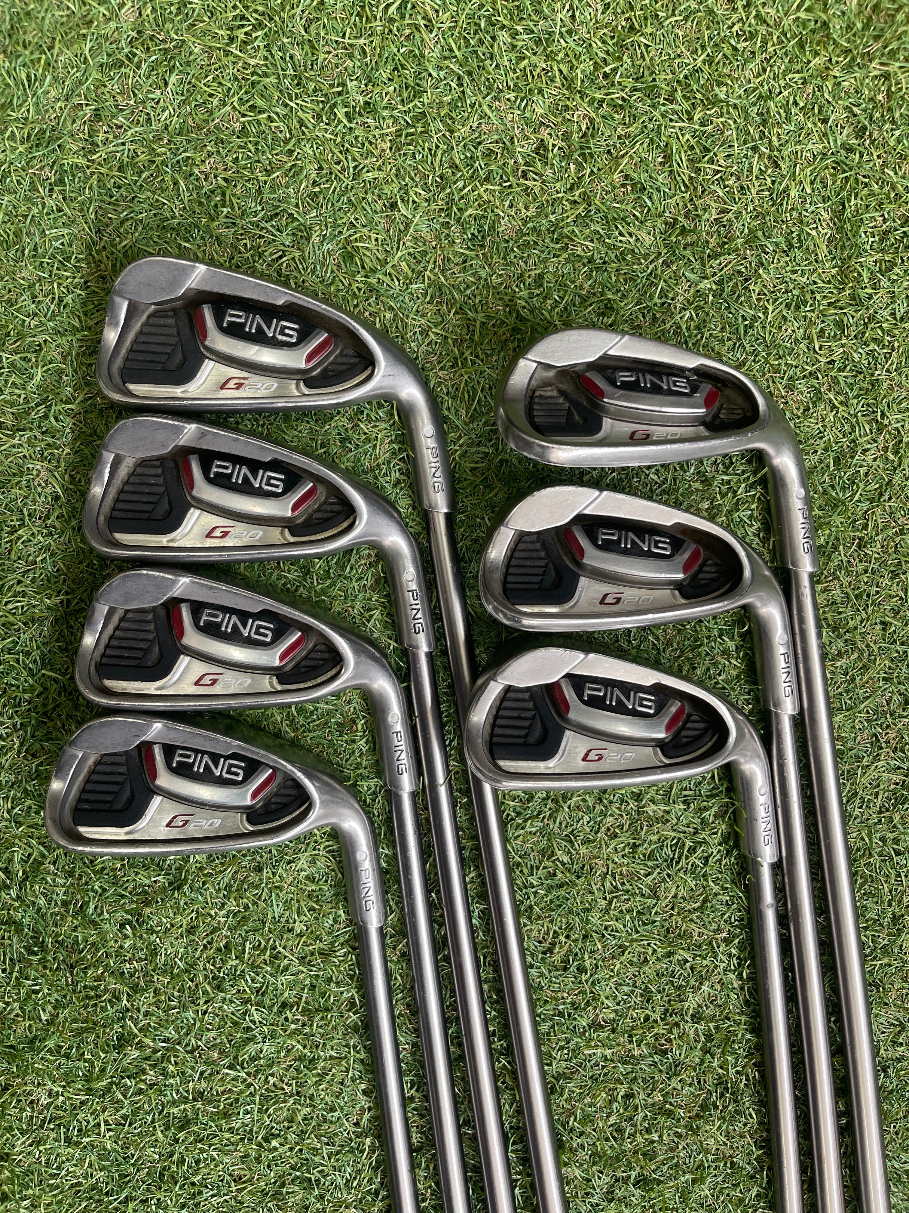 Ping G20 ijzerset 5 t/m pw, sw +0,5”