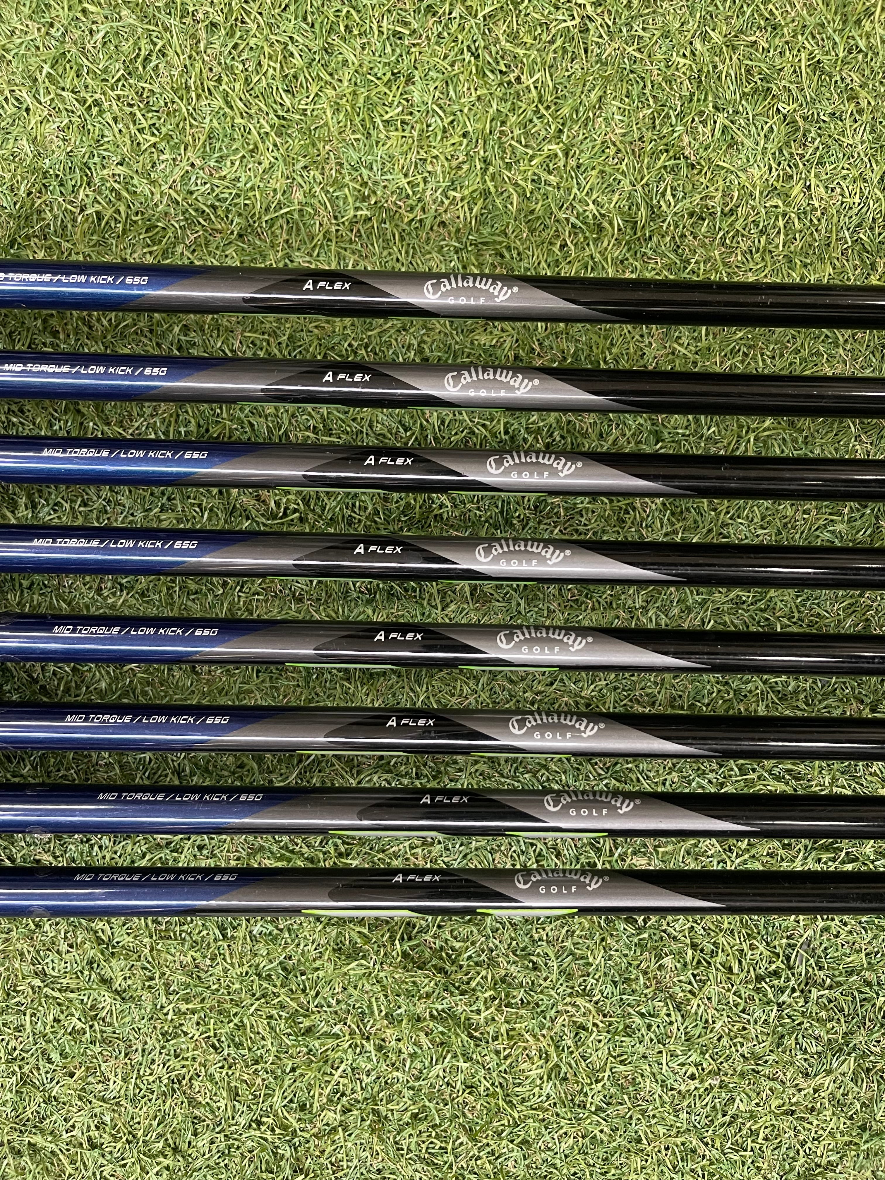 Callaway X22 ijzerset 4 t/m 9, P, S