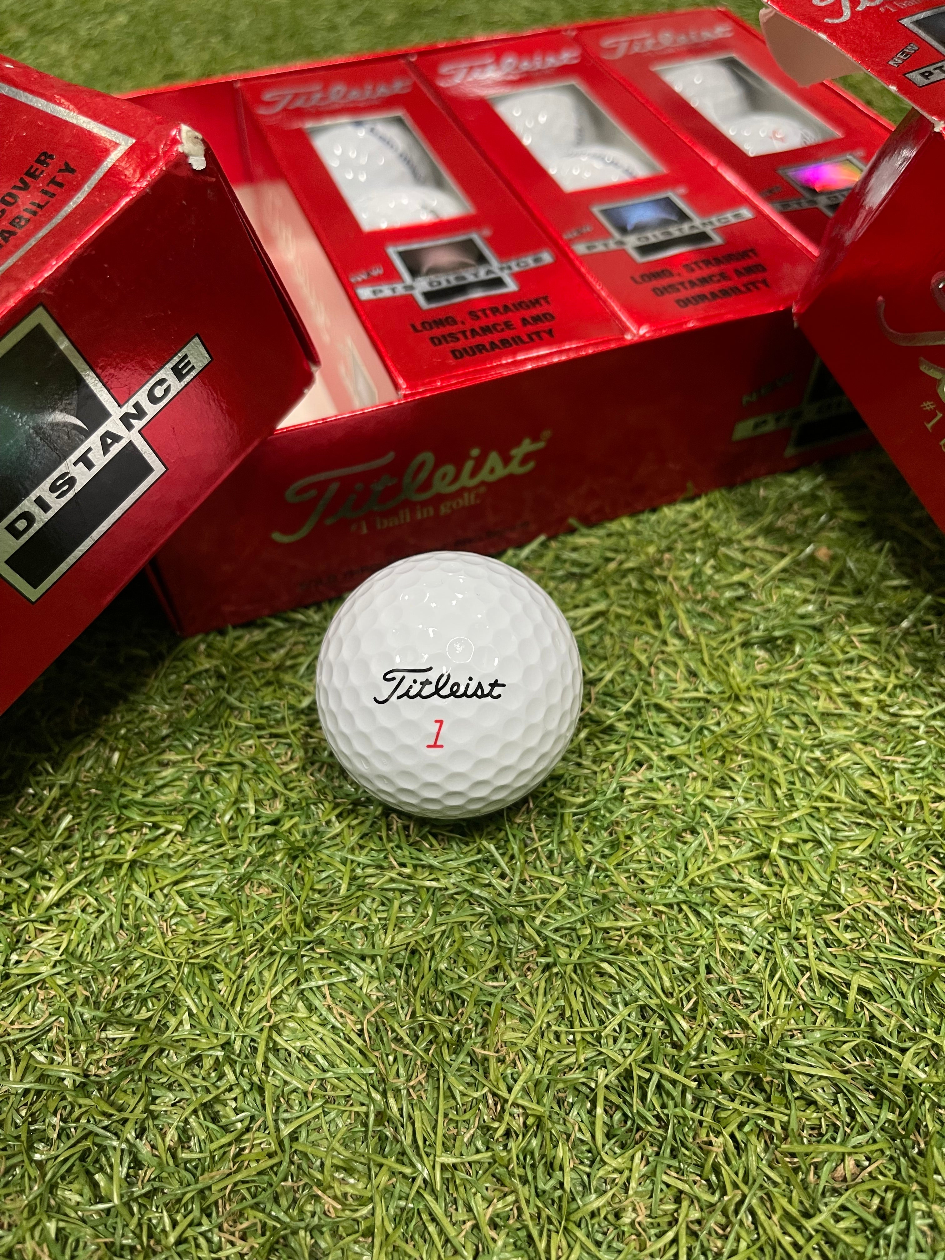 Titleist PTS Distance Golfballen 12st