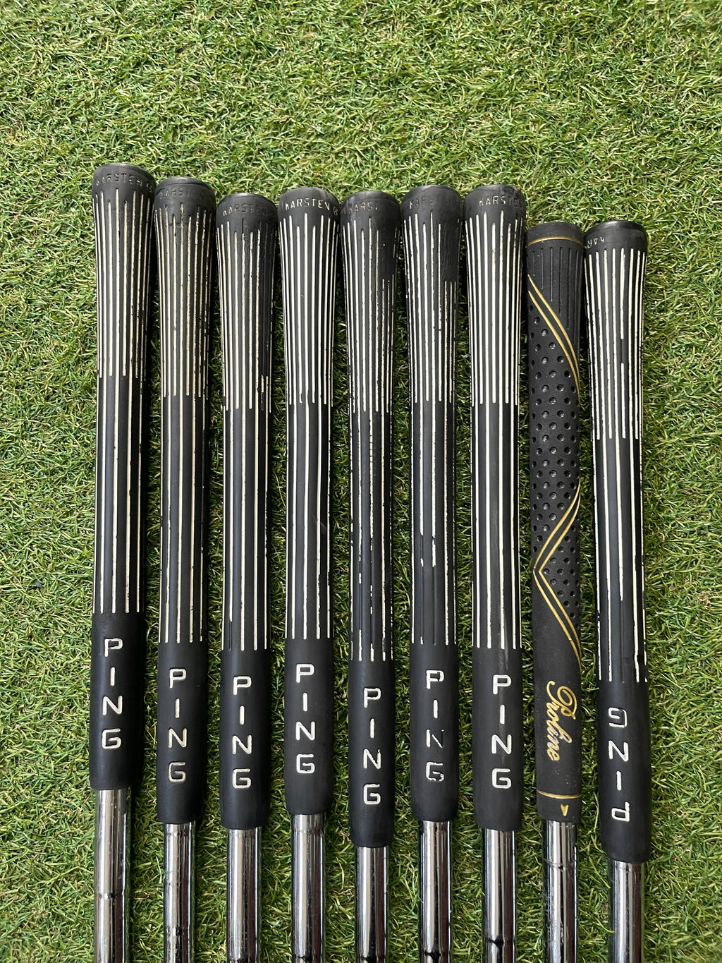 PING EYE2 + Ijzerset 3-9,PW,SW (Oranje Stip)
