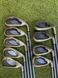 Callaway X-16 Steelhead Ijzerset 3 T/m 9, Pw, Sw