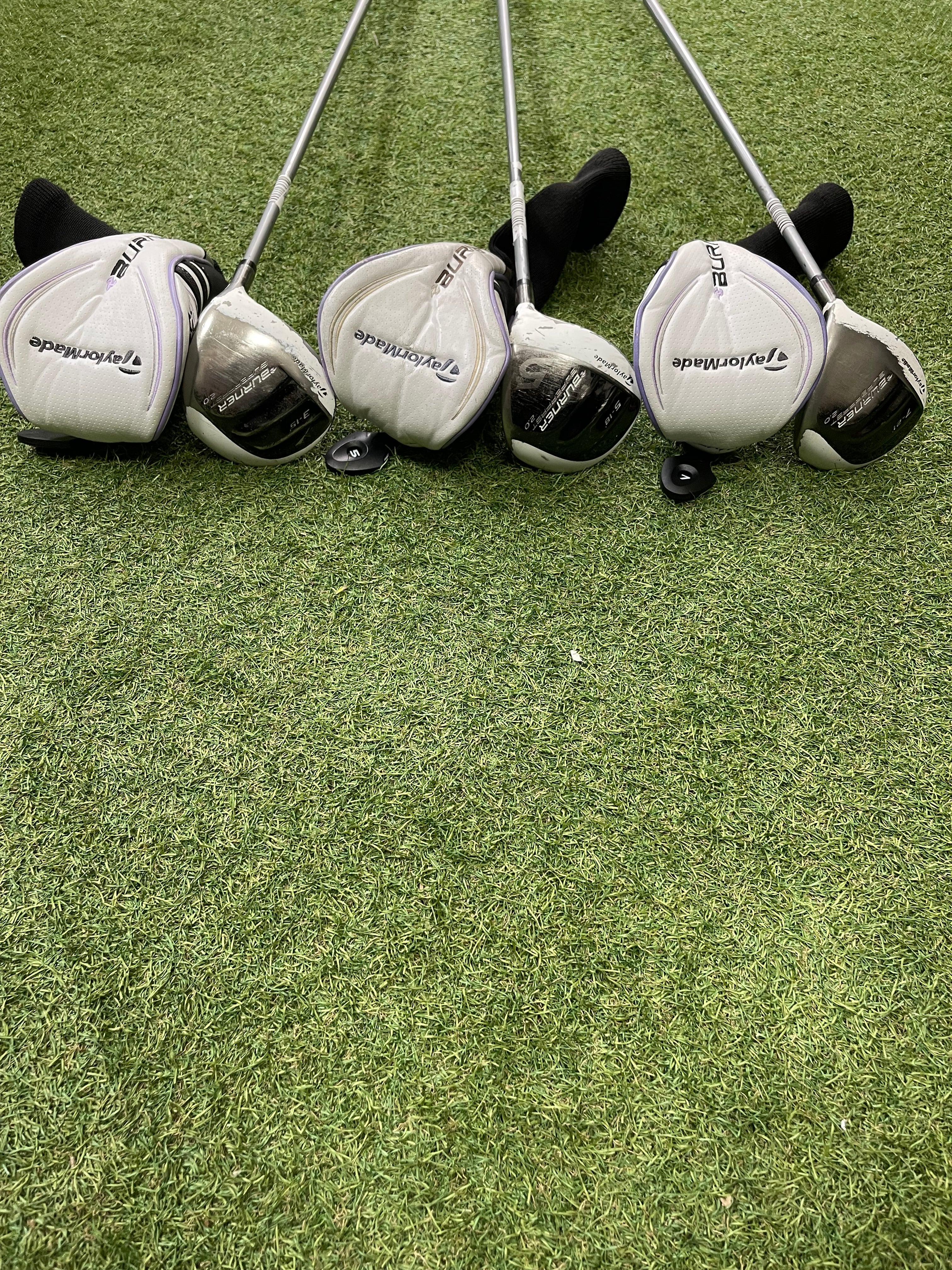 TaylorMade Burner Superfast 2.0 3, 5 & 7 woods