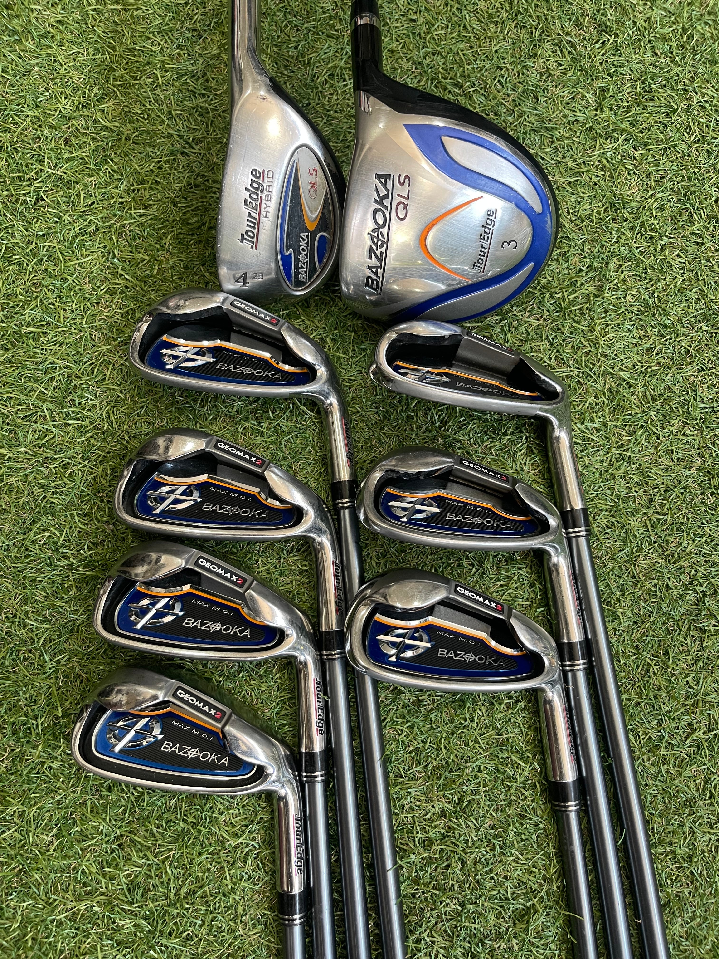 Tour Edge Bazooka ijzerset,wood & hybride