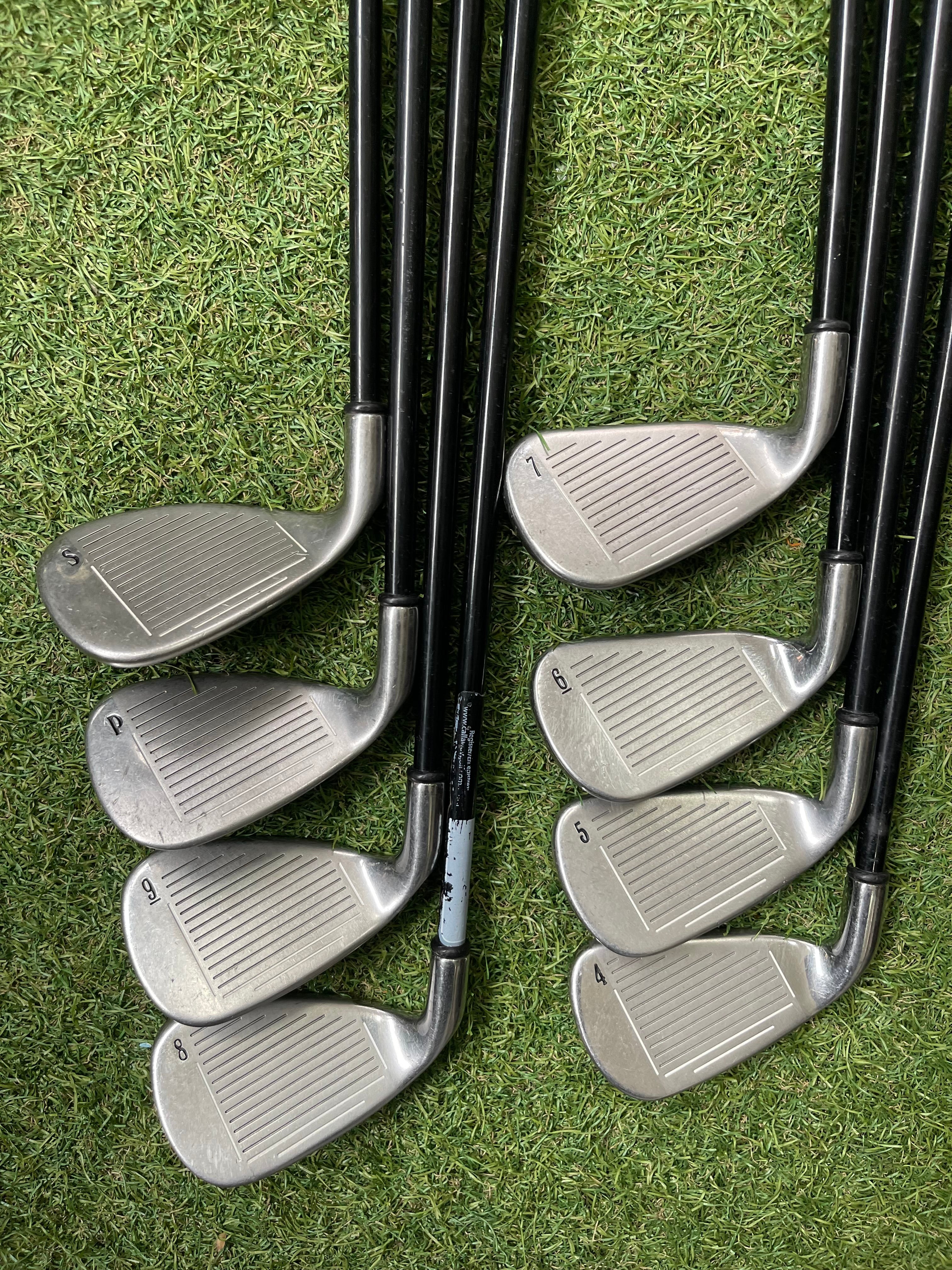 Callaway X20 ijzerset 4 t/m 9, P, S