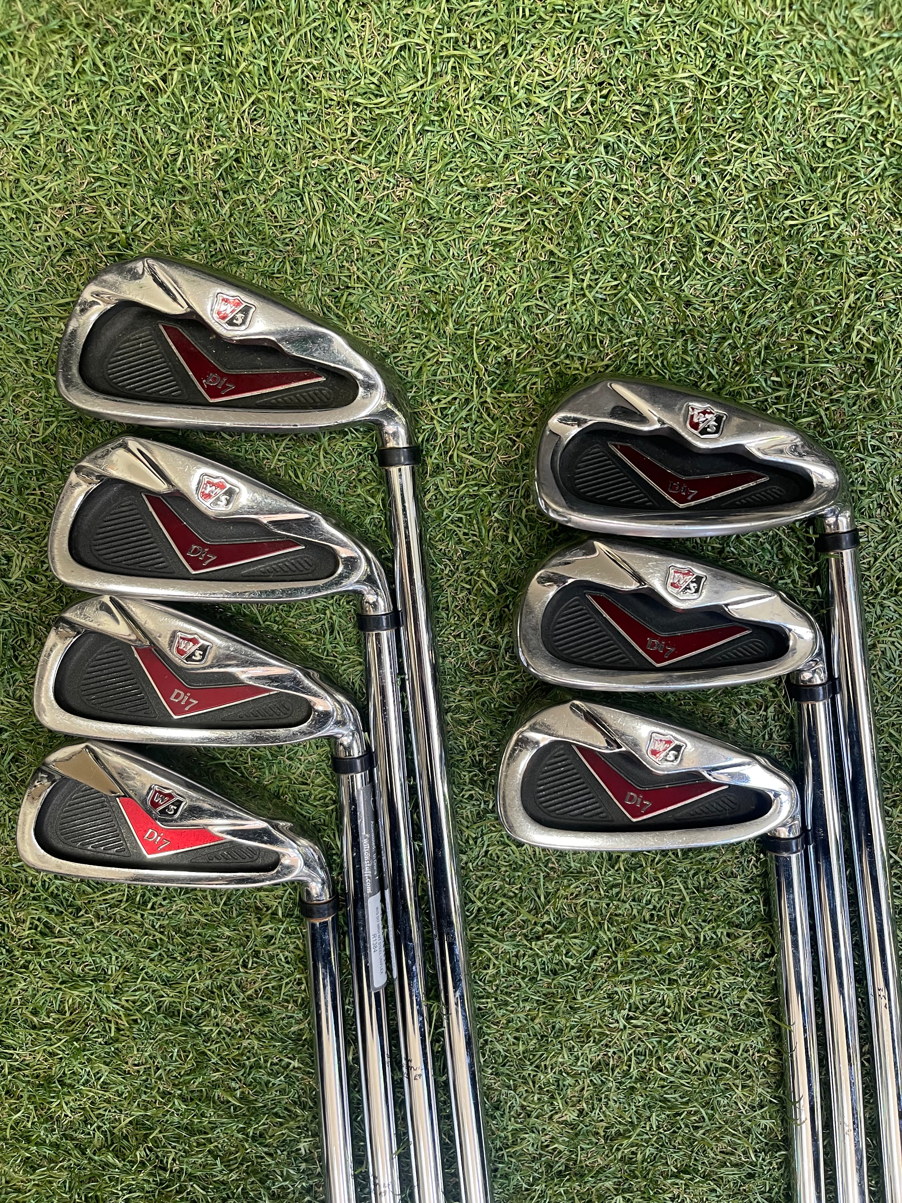 Wilson Di7 ijzerset 4 t/m pw
