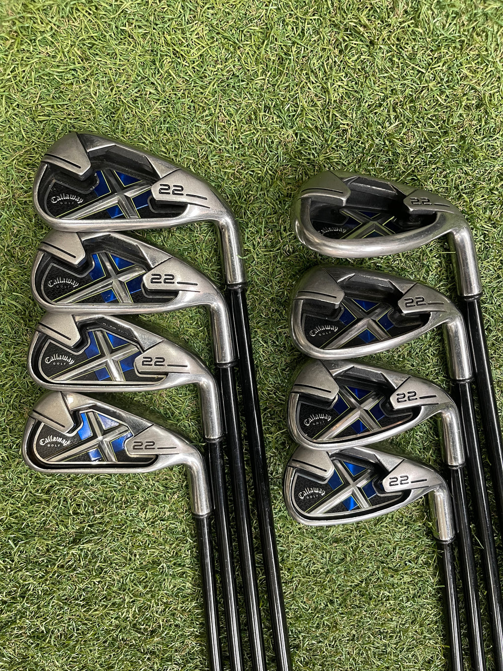 Callaway X22 ijzerset 4 t/m 9, P, S