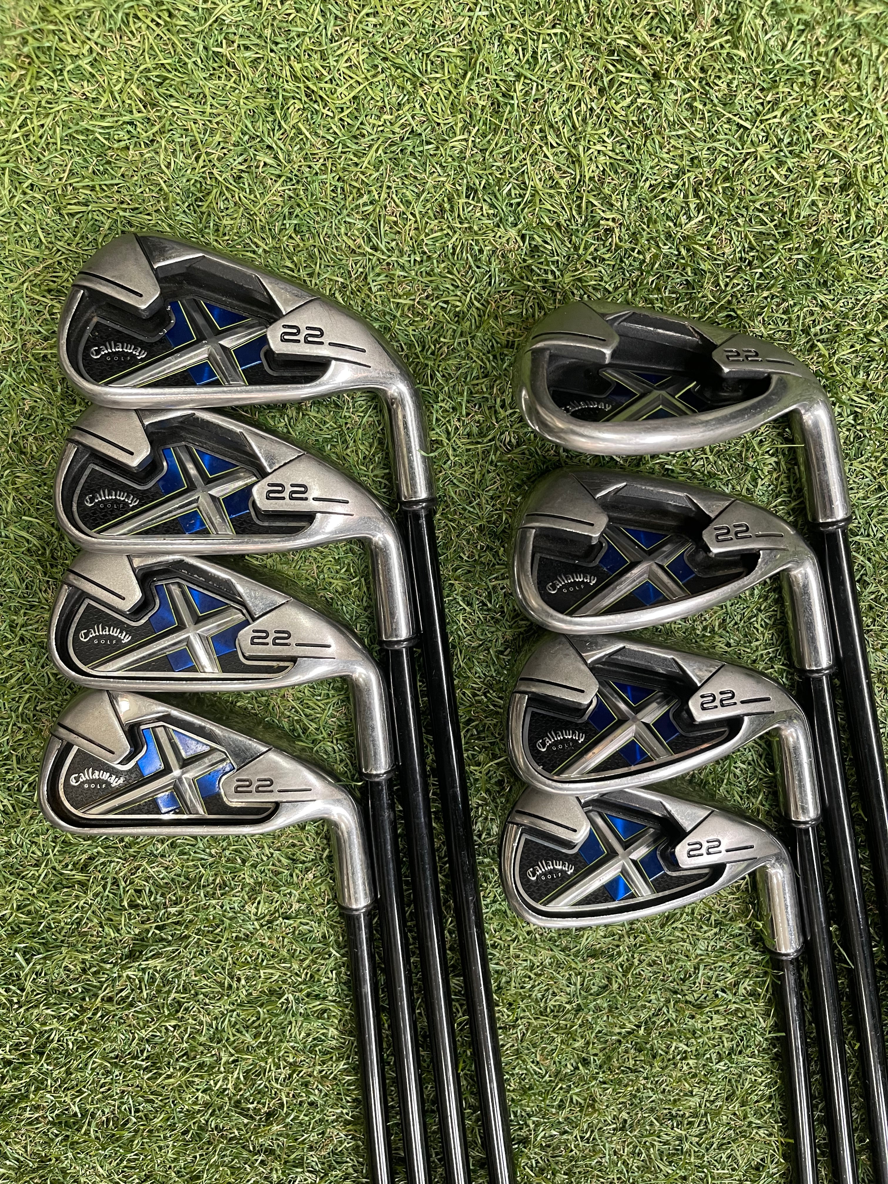 Callaway X22 ijzerset 4 t/m 9, P, S