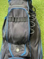Go Kart cartbag blauw/zwart