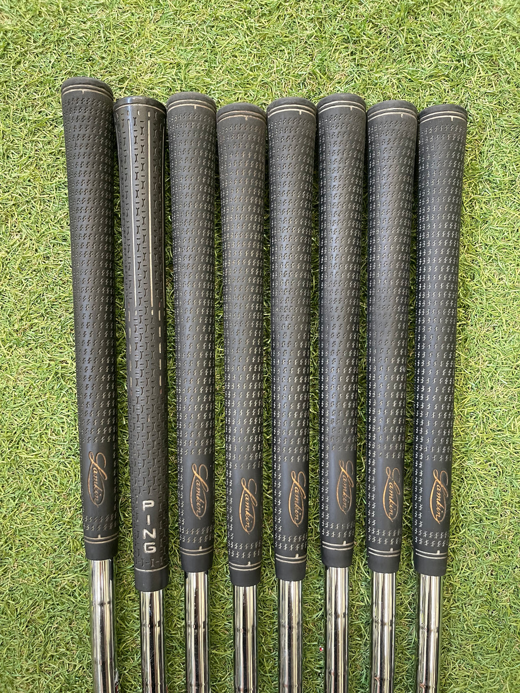 Ping i20 ijzerset 5-9,pw,gw,sw +0,5'' (rode stip_