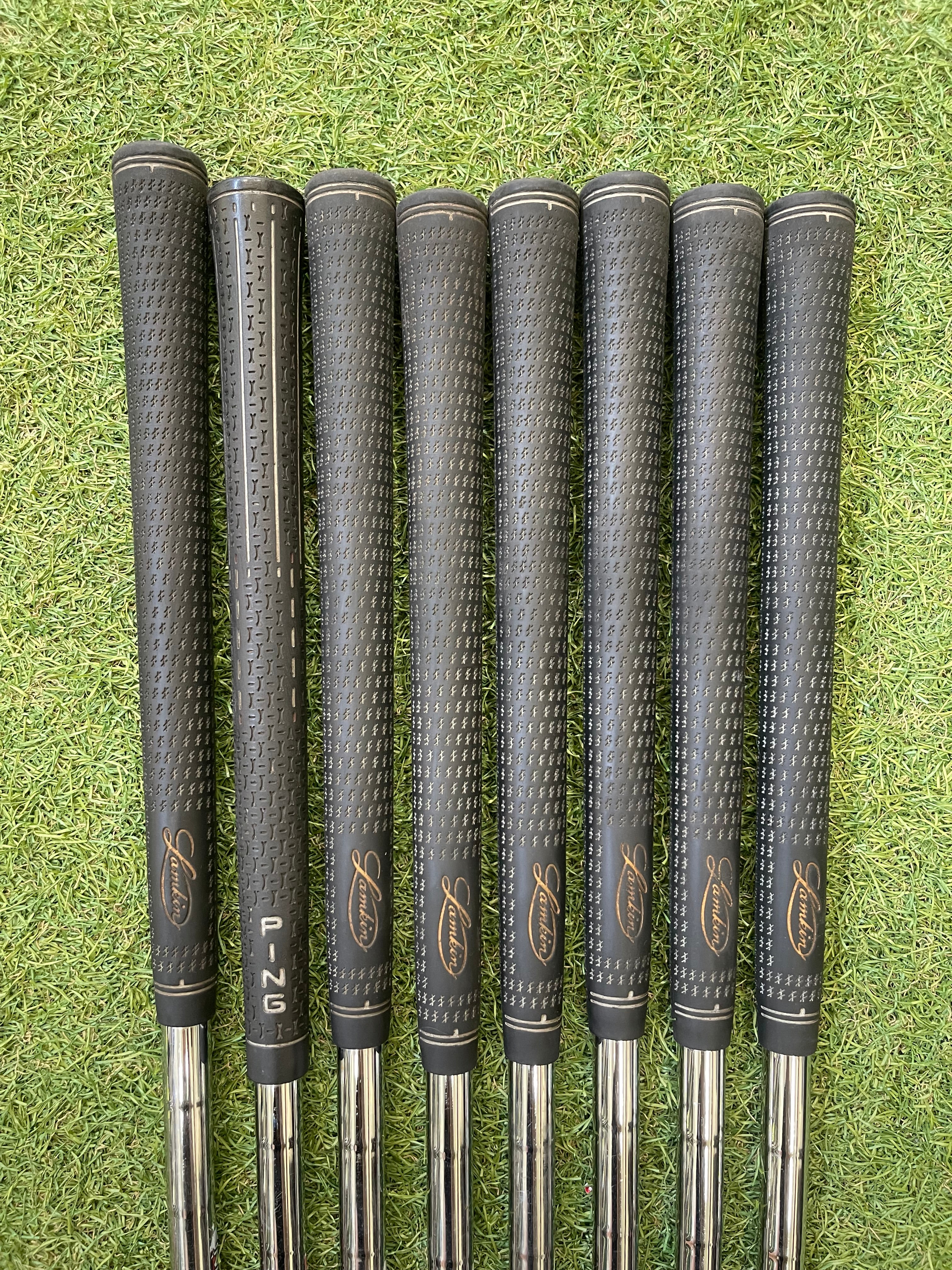 Ping i20 ijzerset 5-9,pw,gw,sw +0,5'' (rode stip_