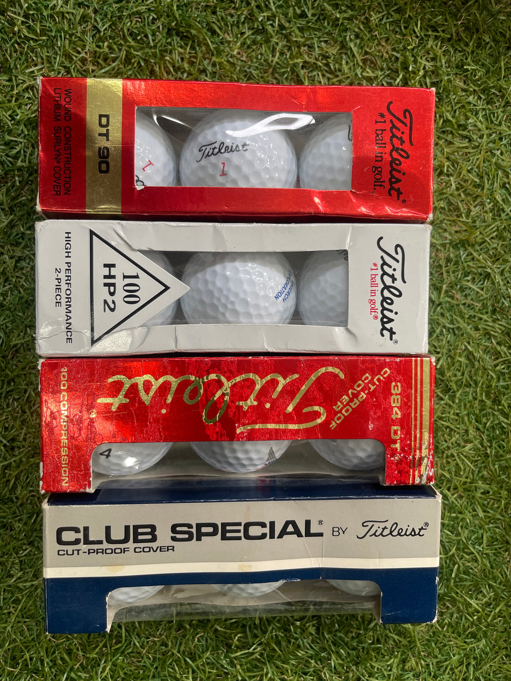 Titleist mix golfballen 12st