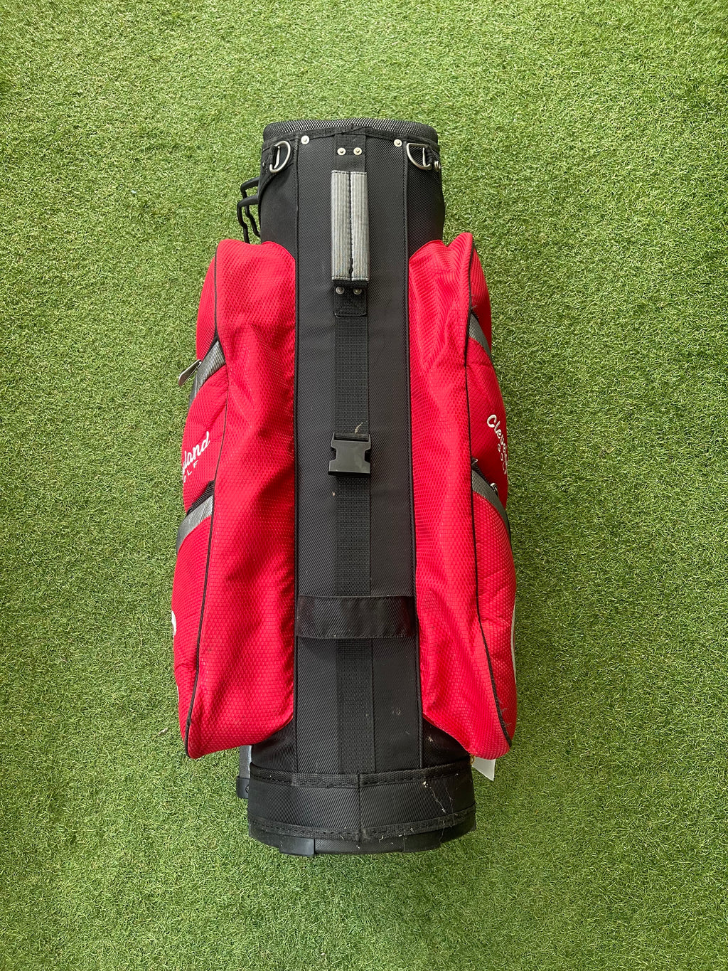 Cleveland Cartbag rood/zwart