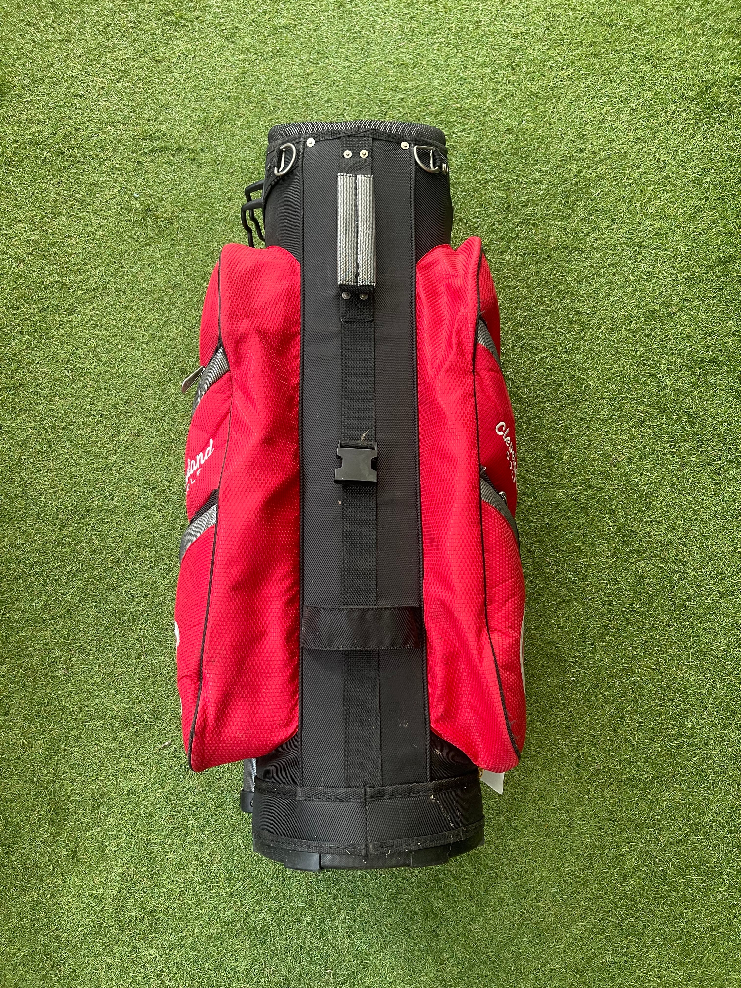 Cleveland Cartbag rood/zwart