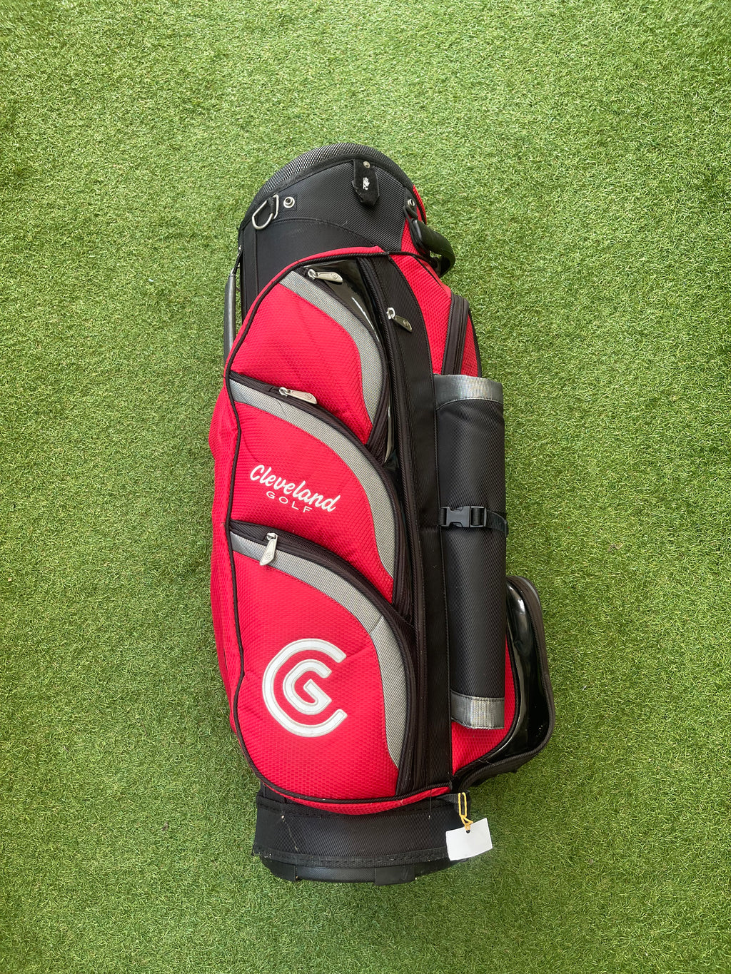 Cleveland Cartbag rood/zwart
