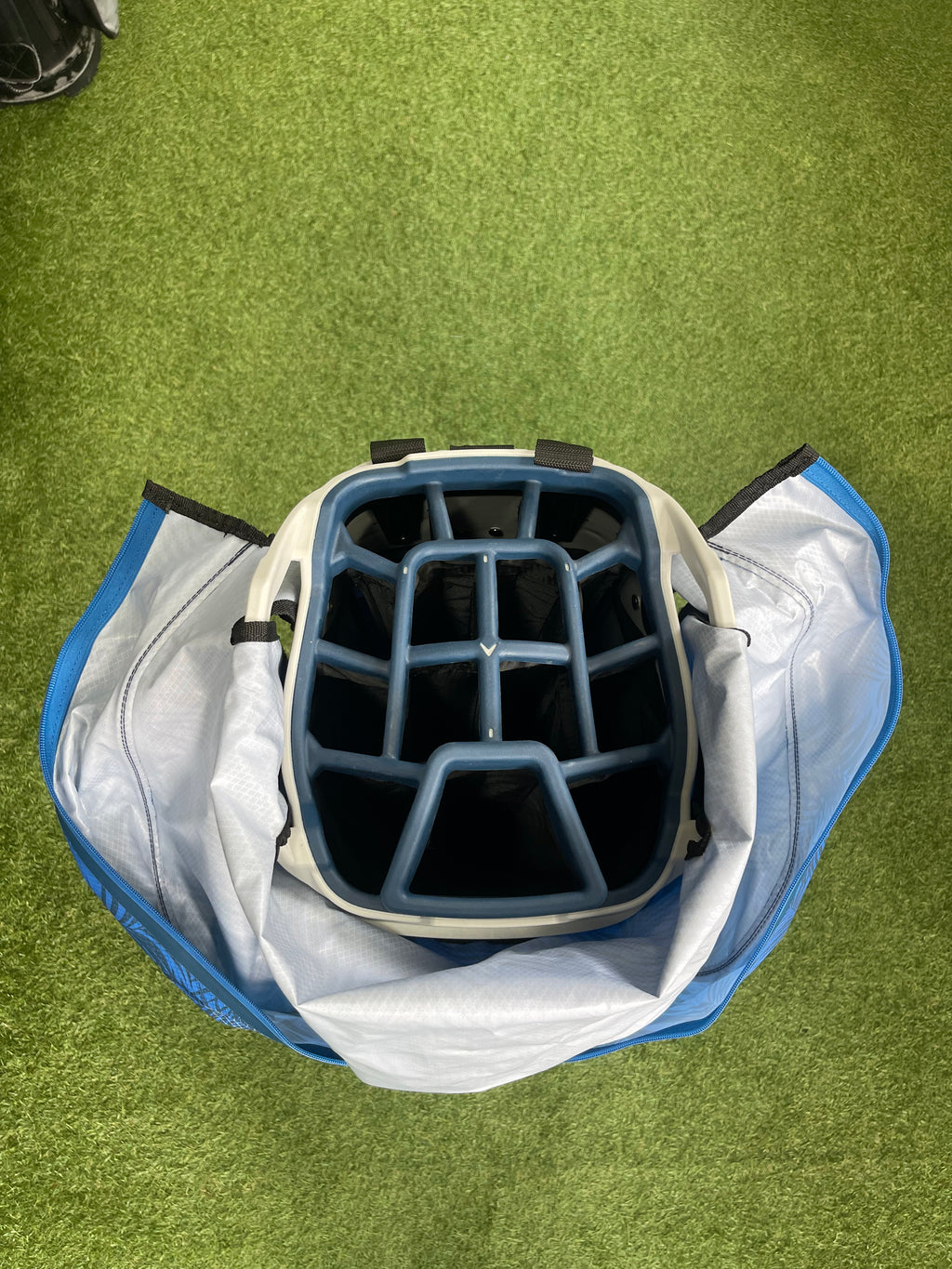 Callaway ORG14 HyperDry Cartbag Palm Blauw