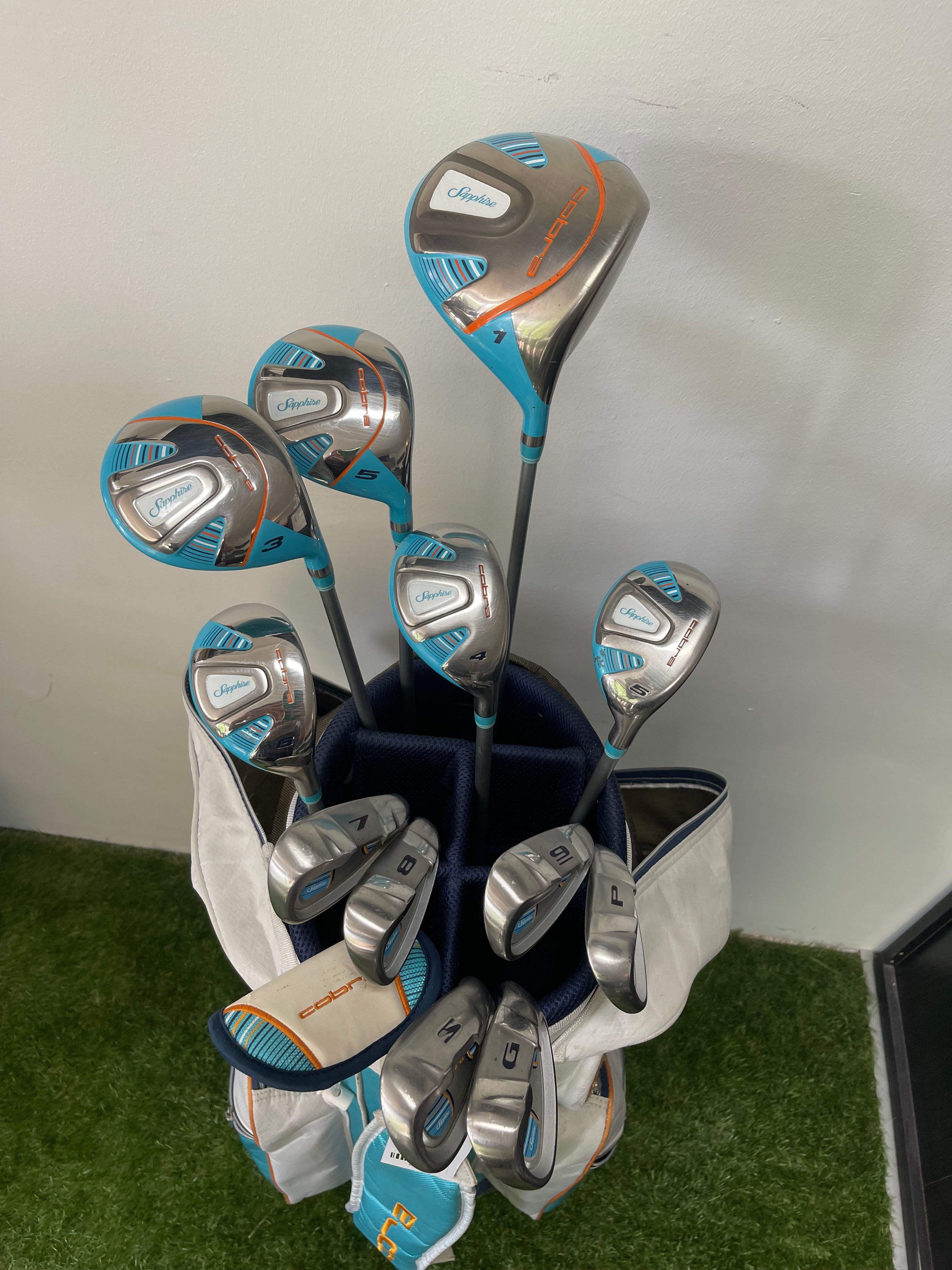 Cobra Sapphire complete golfset Dames