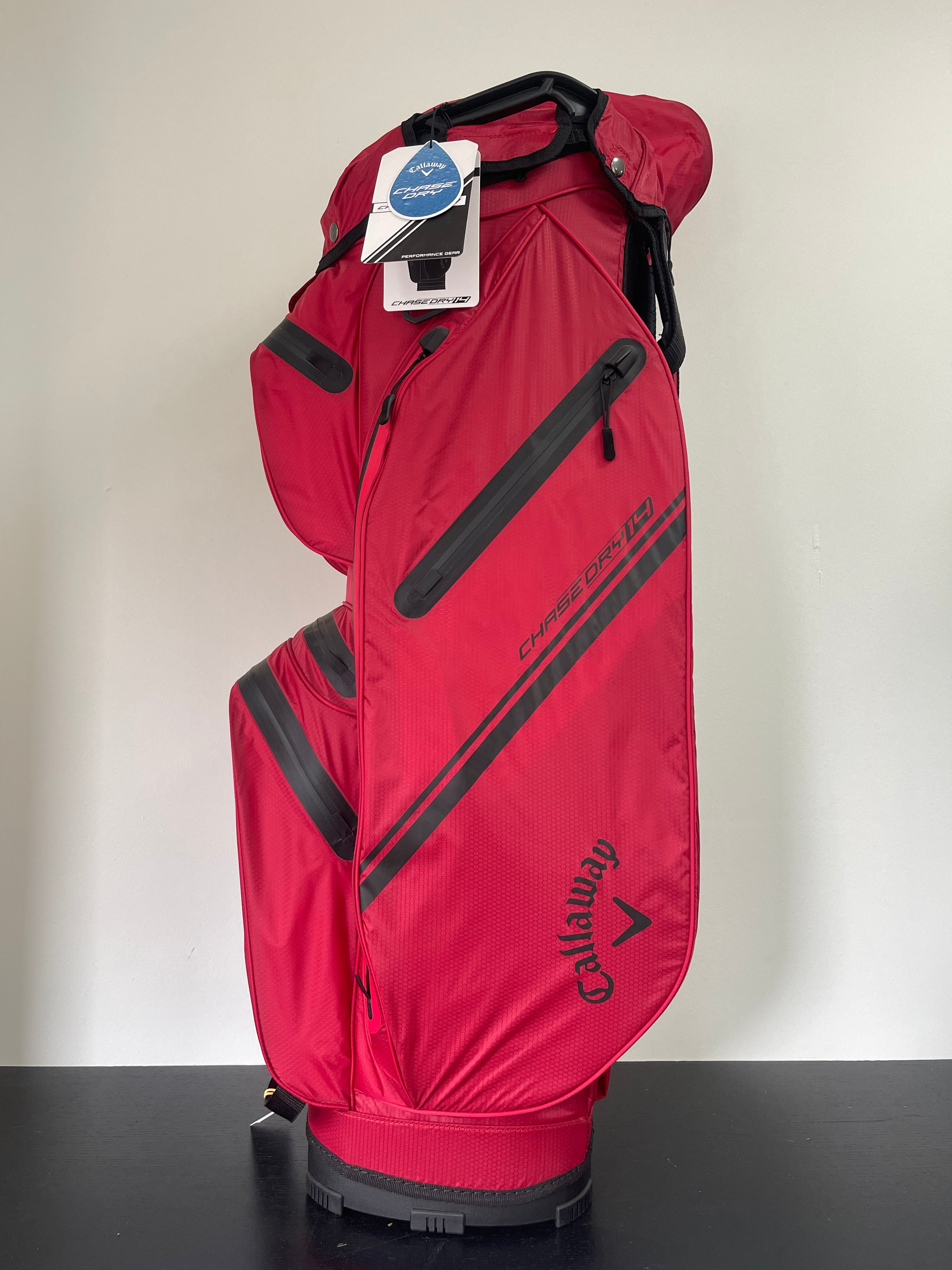 Callaway ChaseDry 14 Cartbag Rood