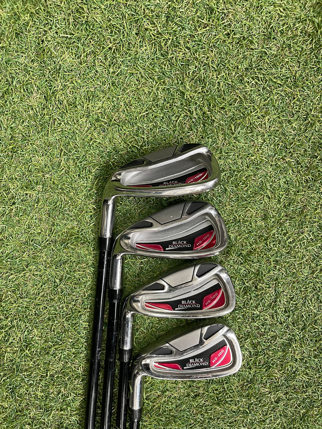 Black Diamond halve dames golfset +1inch (linkshandig)