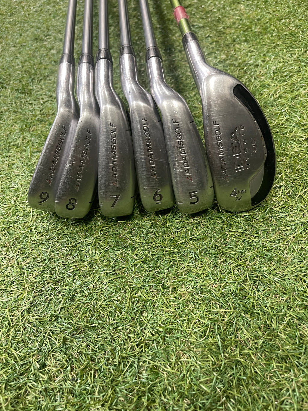 Adams golf ijzerset + hybride