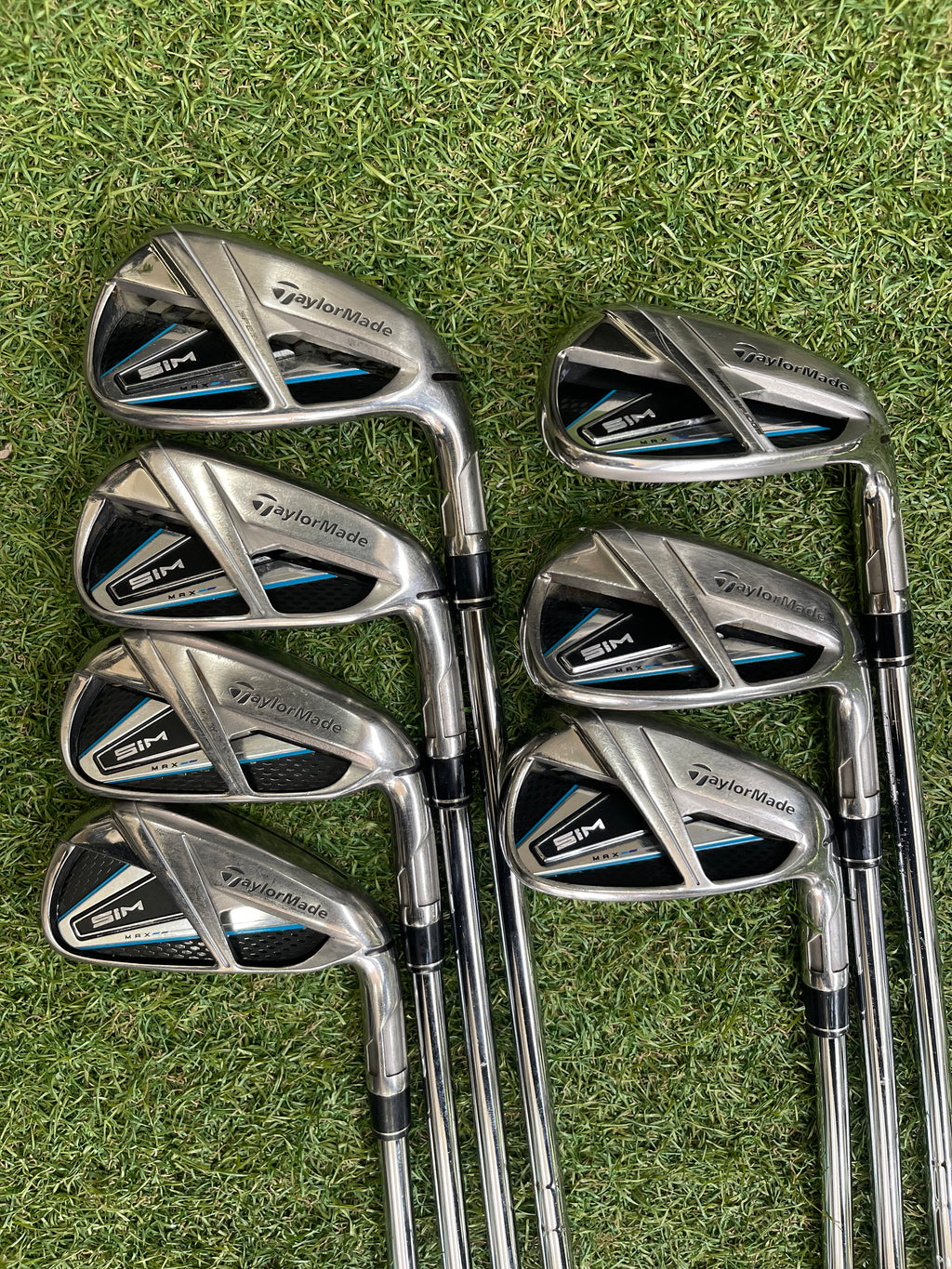 TaylorMade SIM Max ijzerset 5 t/m pw + gw