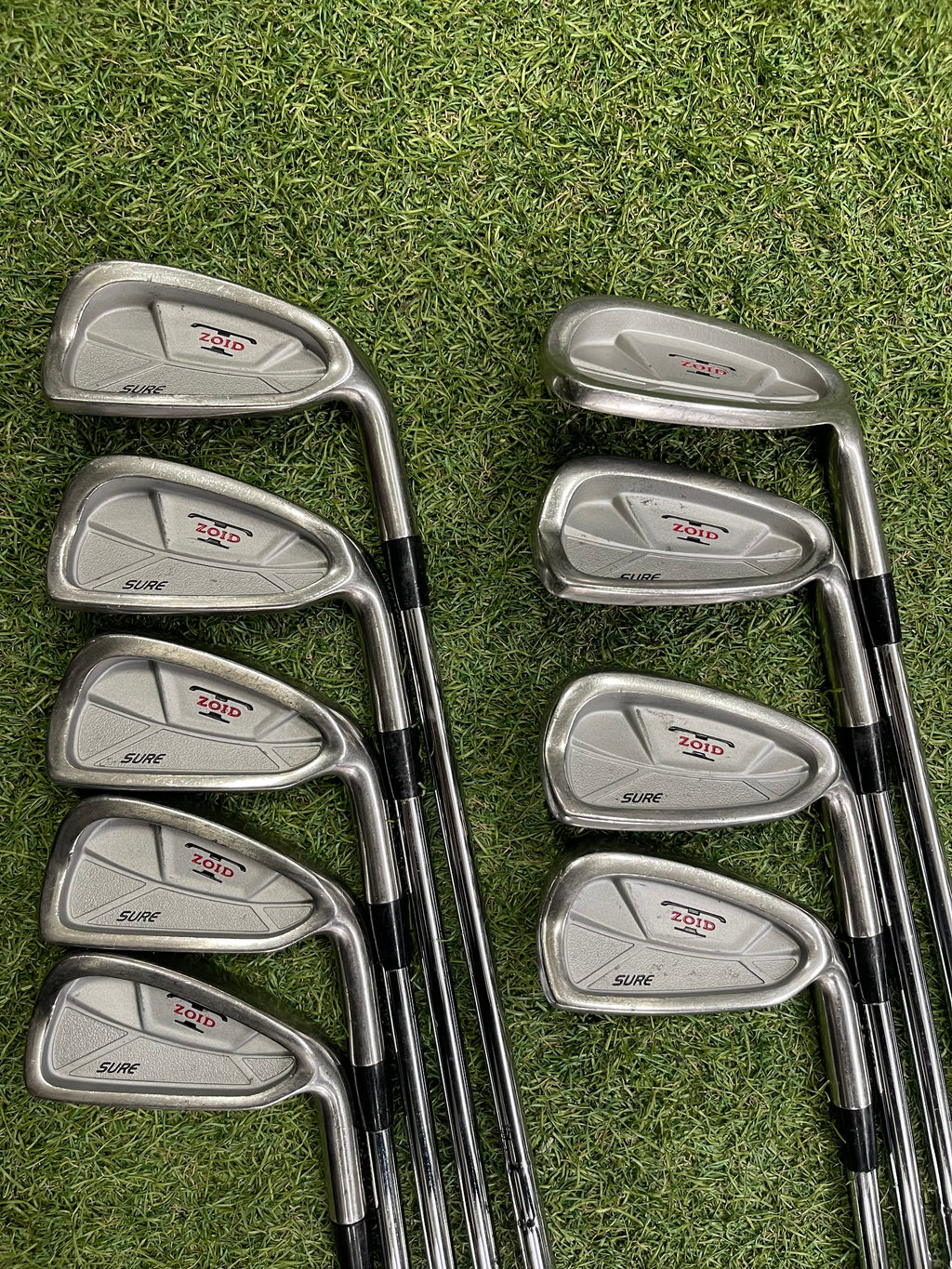 Mizuno T-zoid Sure Ijzerset 3-9, PW, SW