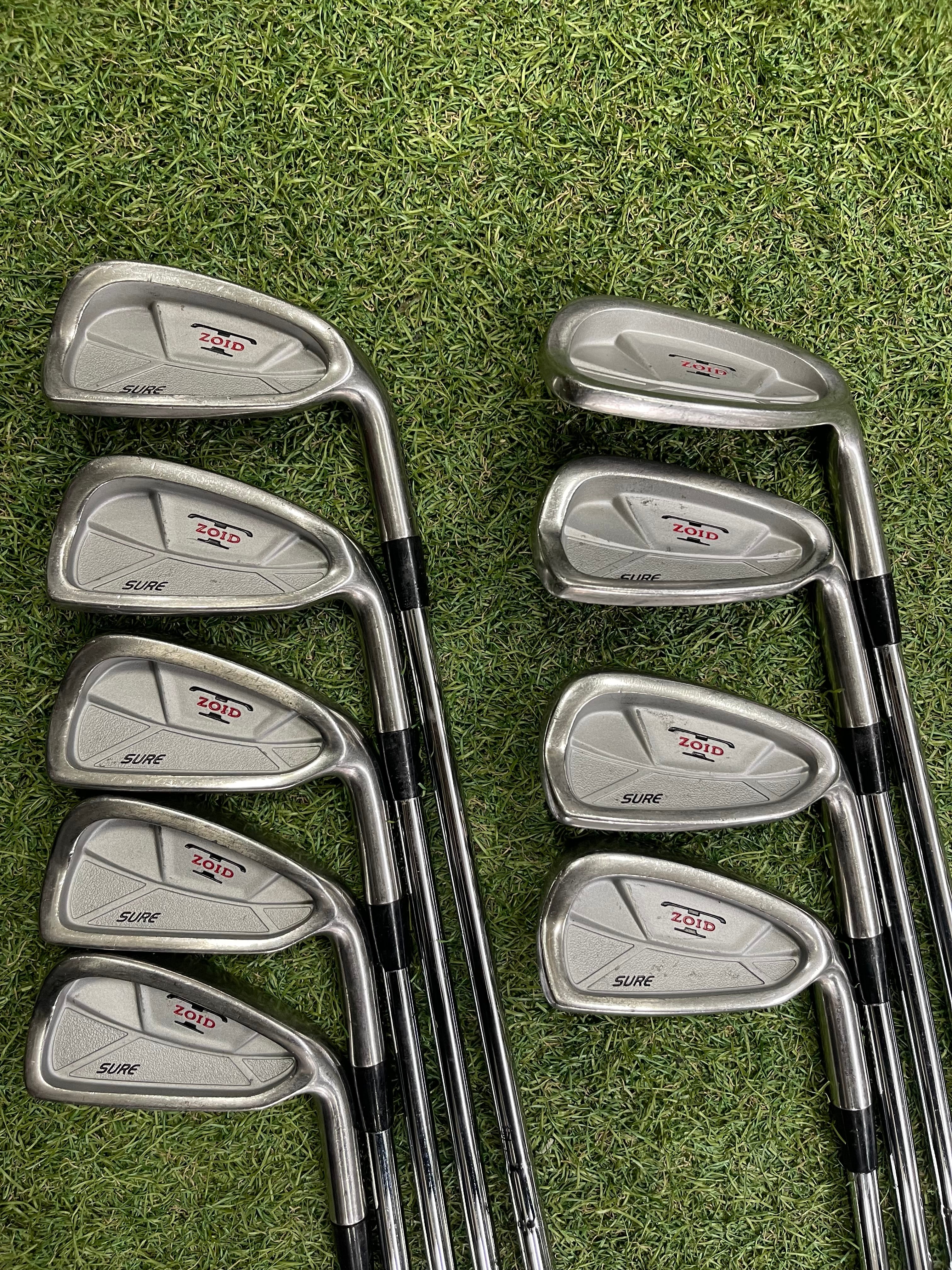 Mizuno T-zoid Sure Ijzerset 3-9, PW, SW
