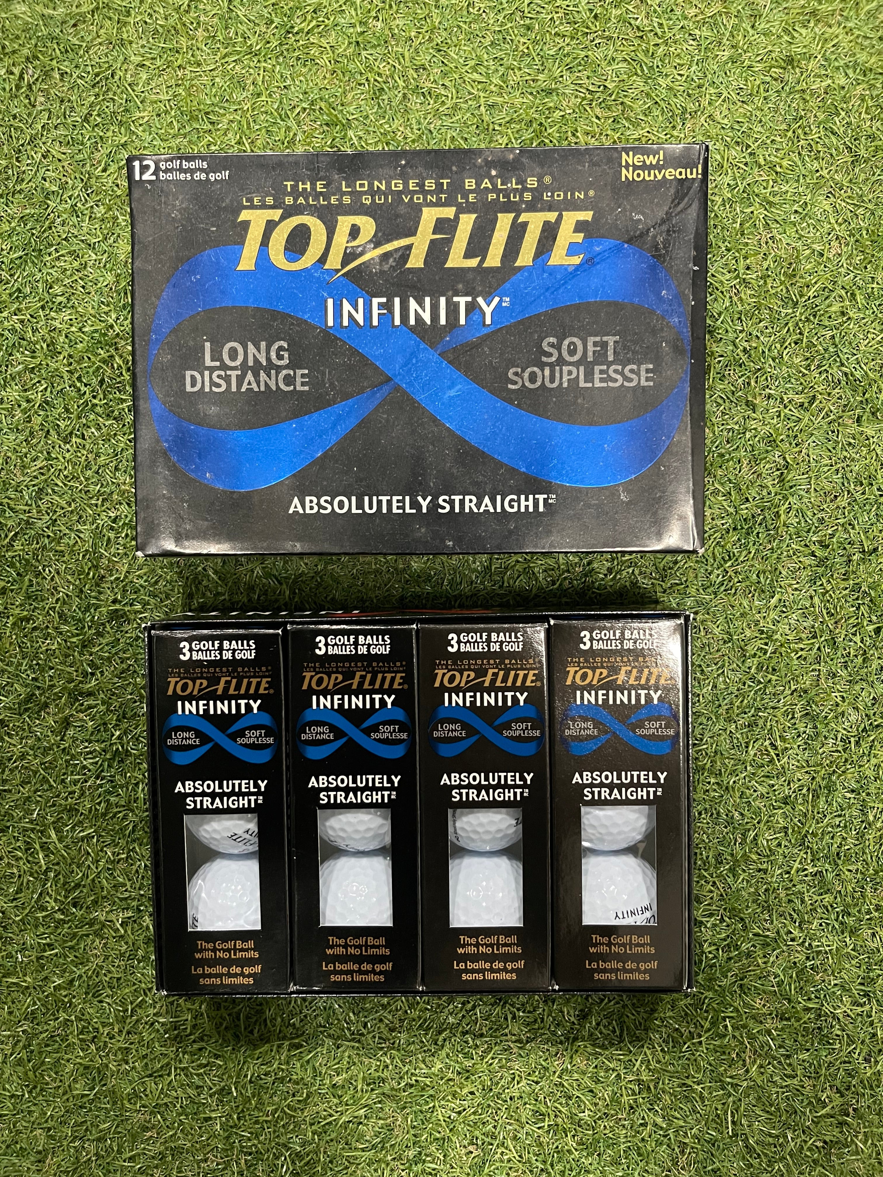 Top Flite Infinity Golfballen 12st