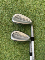Ping Glide 2.0 50 & 56° wedges + 1” (black dot)
