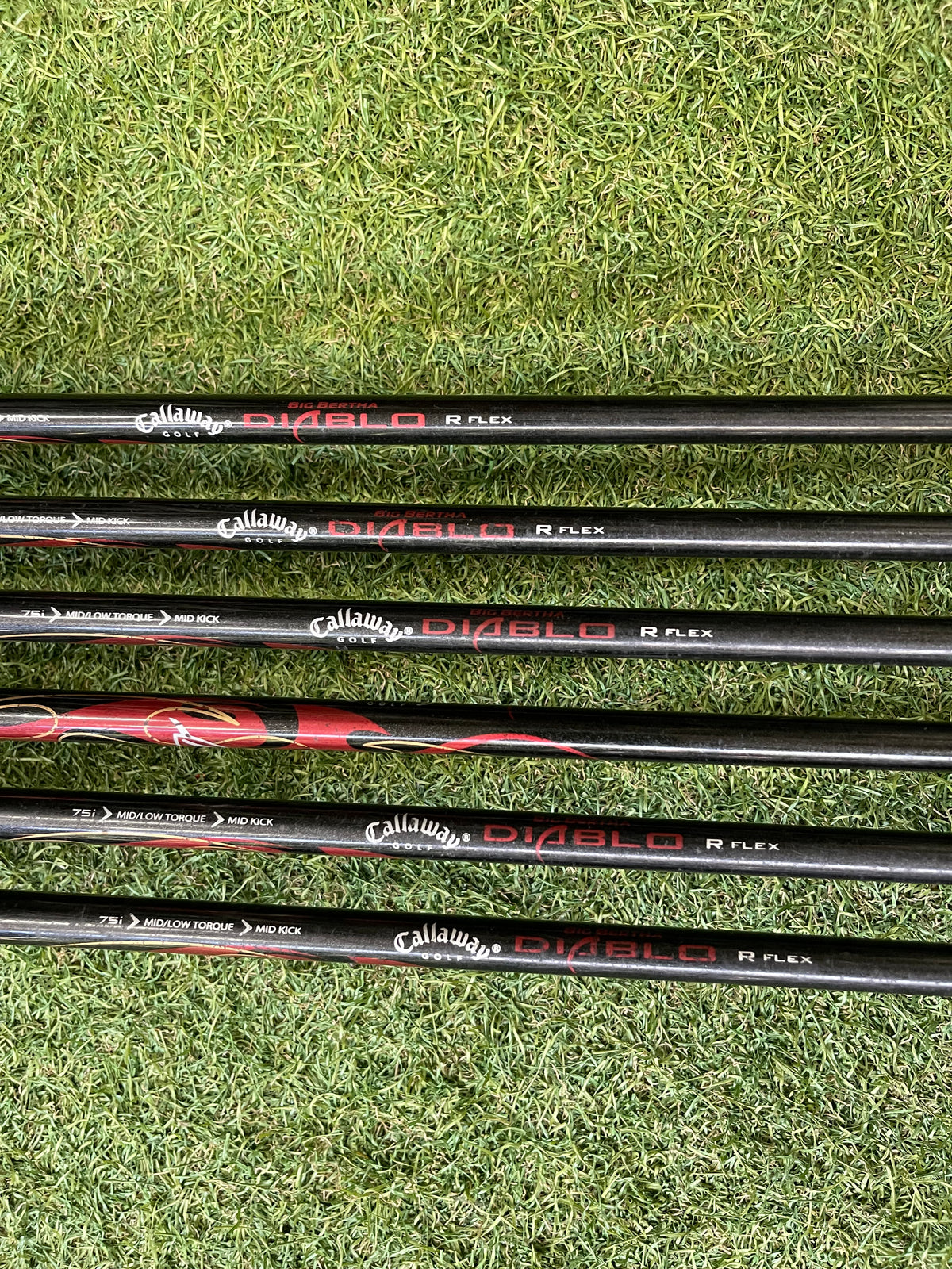 Callaway Diablo Big Bertha Ijzerset 4, 6 T/m Pw